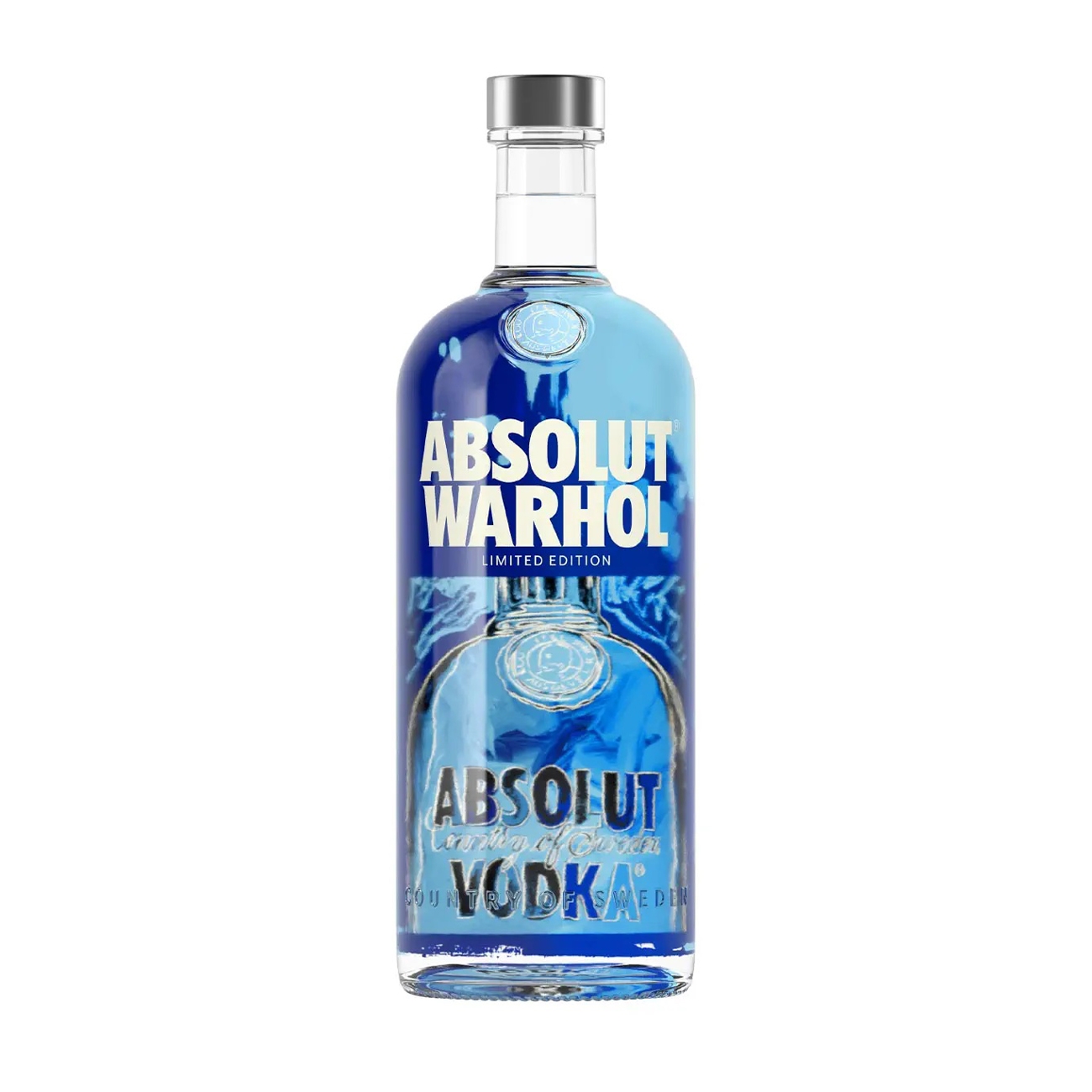 Absolut  NON FLAVOURED Andy Warhol Limited Edition 1000 ml