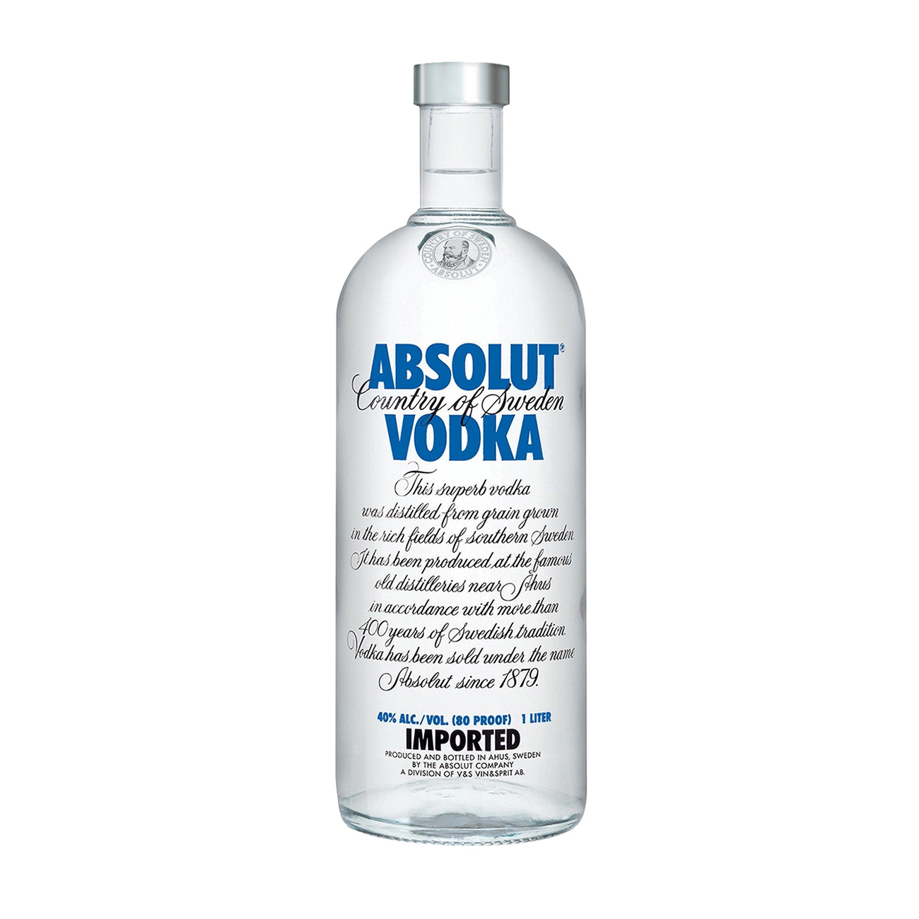 Absolut  NON FLAVOURED Blue 1000 ml