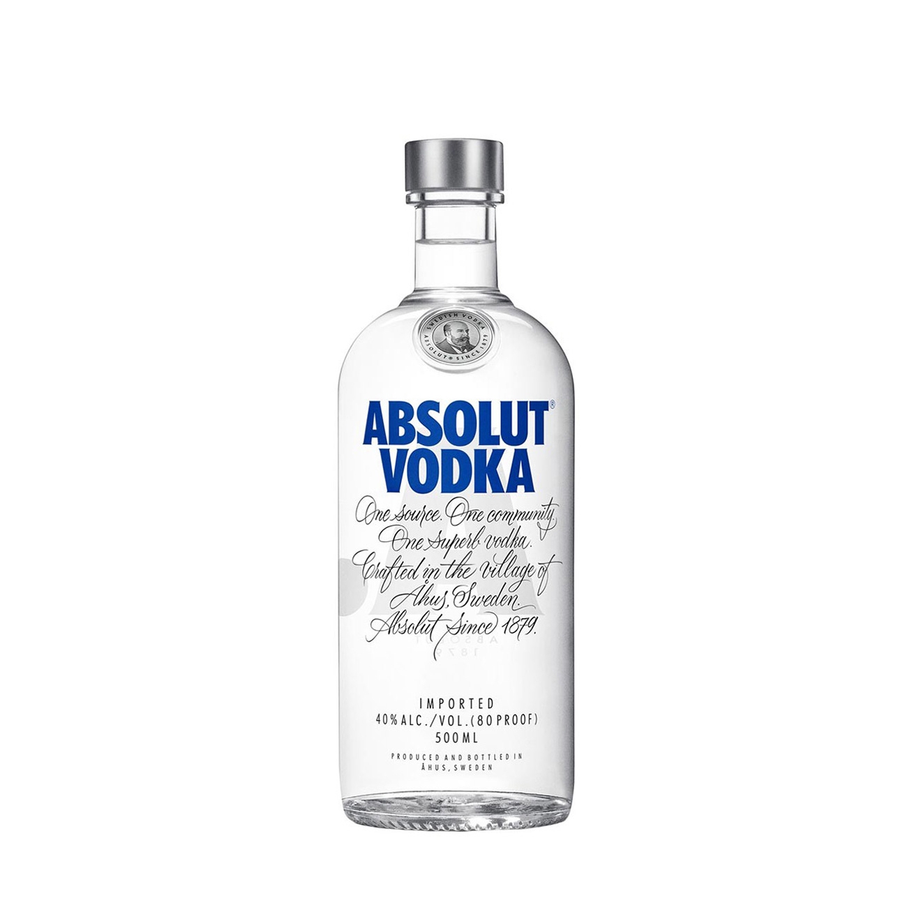 Absolut  NON FLAVOURED Blue 500 ml