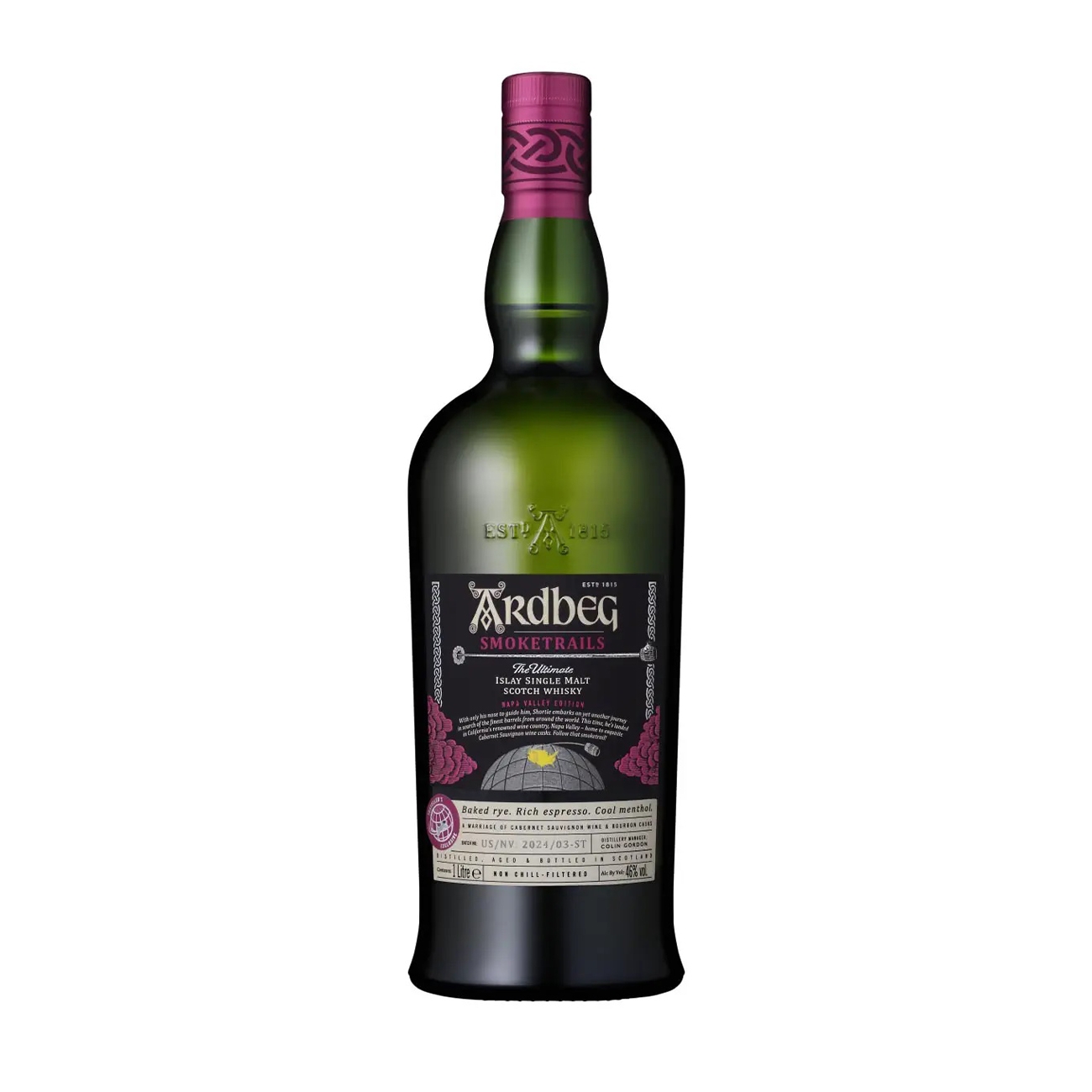 Ardbeg SINGLE MALT Smoketrails Napa Valley Edition 1000 ml