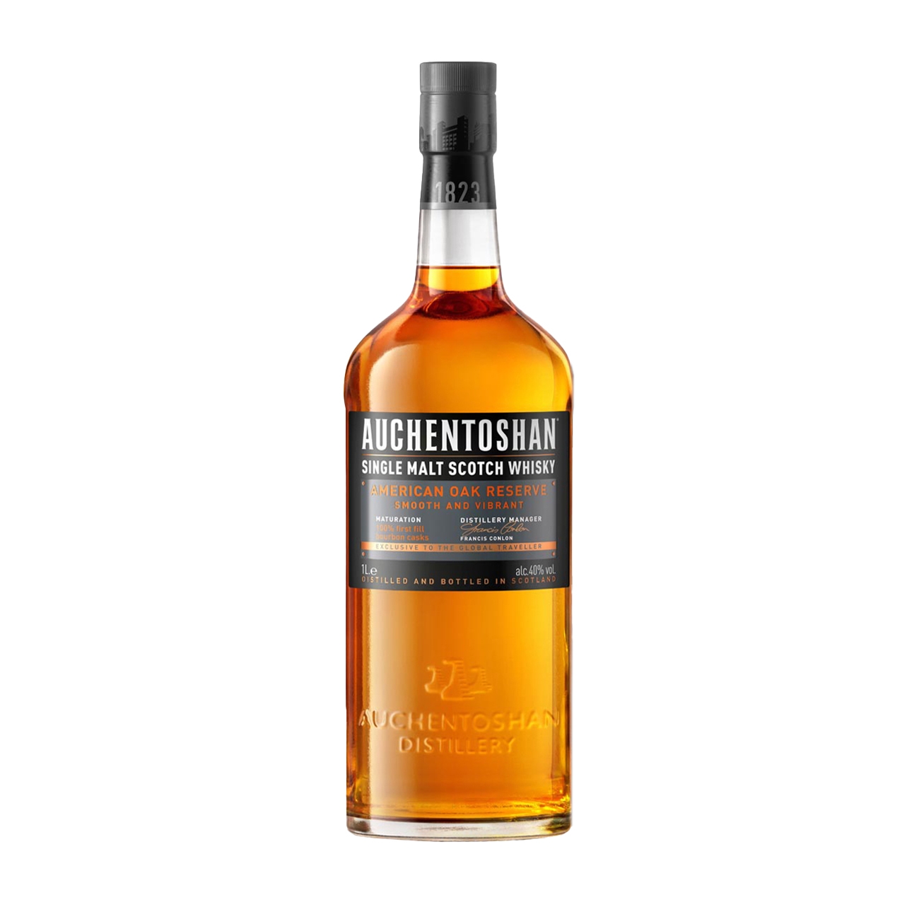 Auchentoshan SINGLE MALT American Oak Scotch 1000 ml