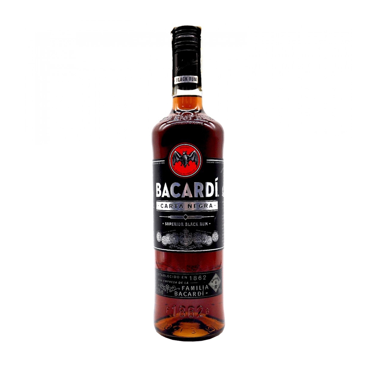 Bacardi  BLACK RUM Carta Negra 1000 ml