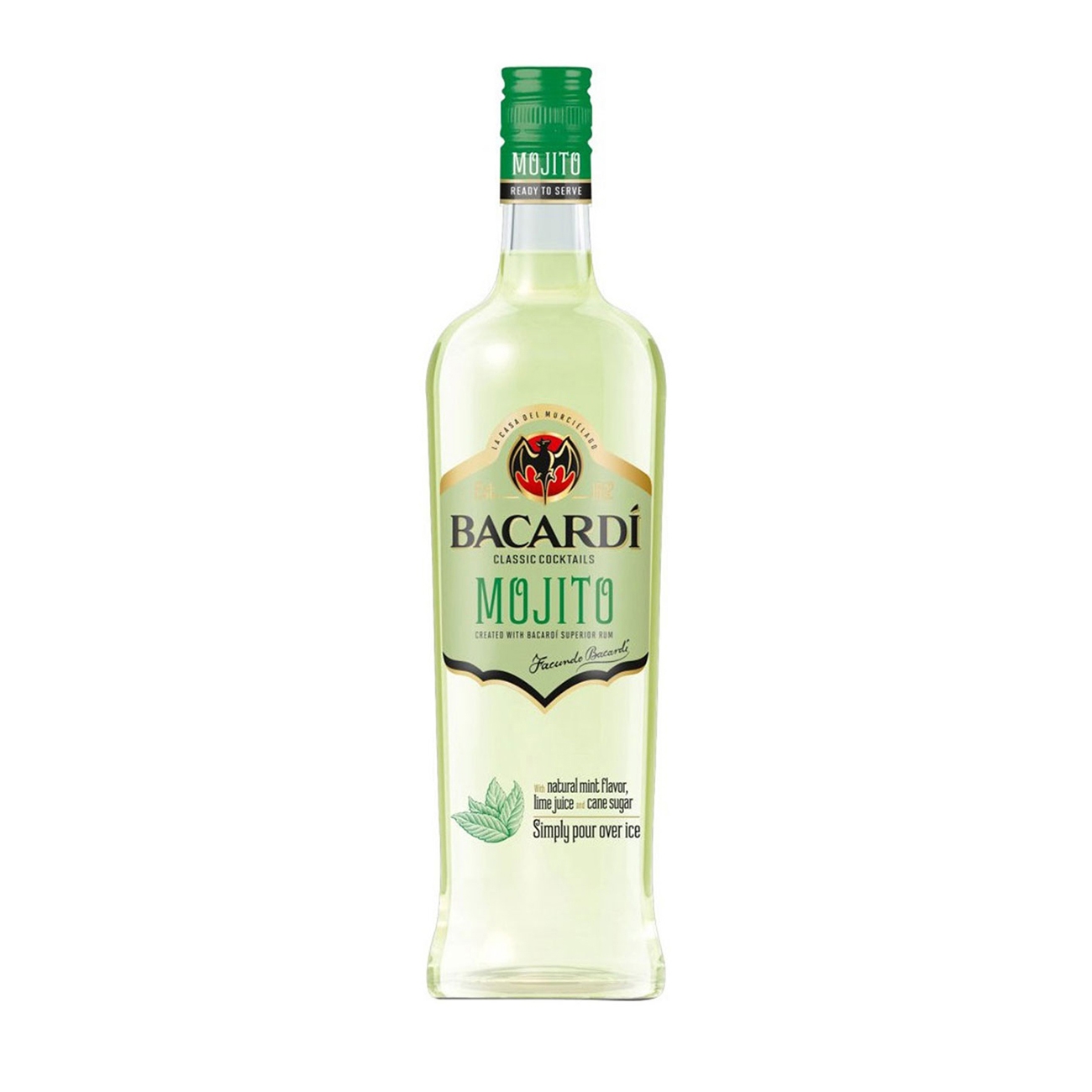 Bacardi  FLAVOURED AND SPICED RUM Mojito 1000 ml