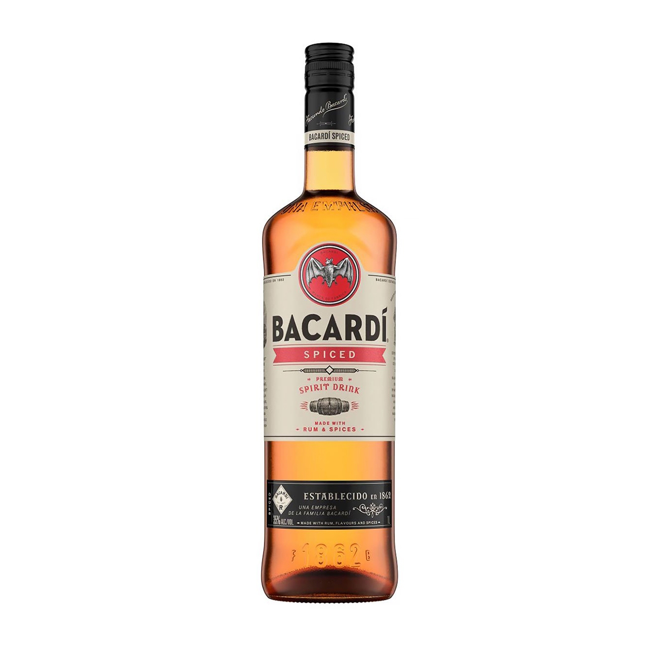 Bacardi  FLAVOURED AND SPICED RUM Spiced Rum 1000 ml