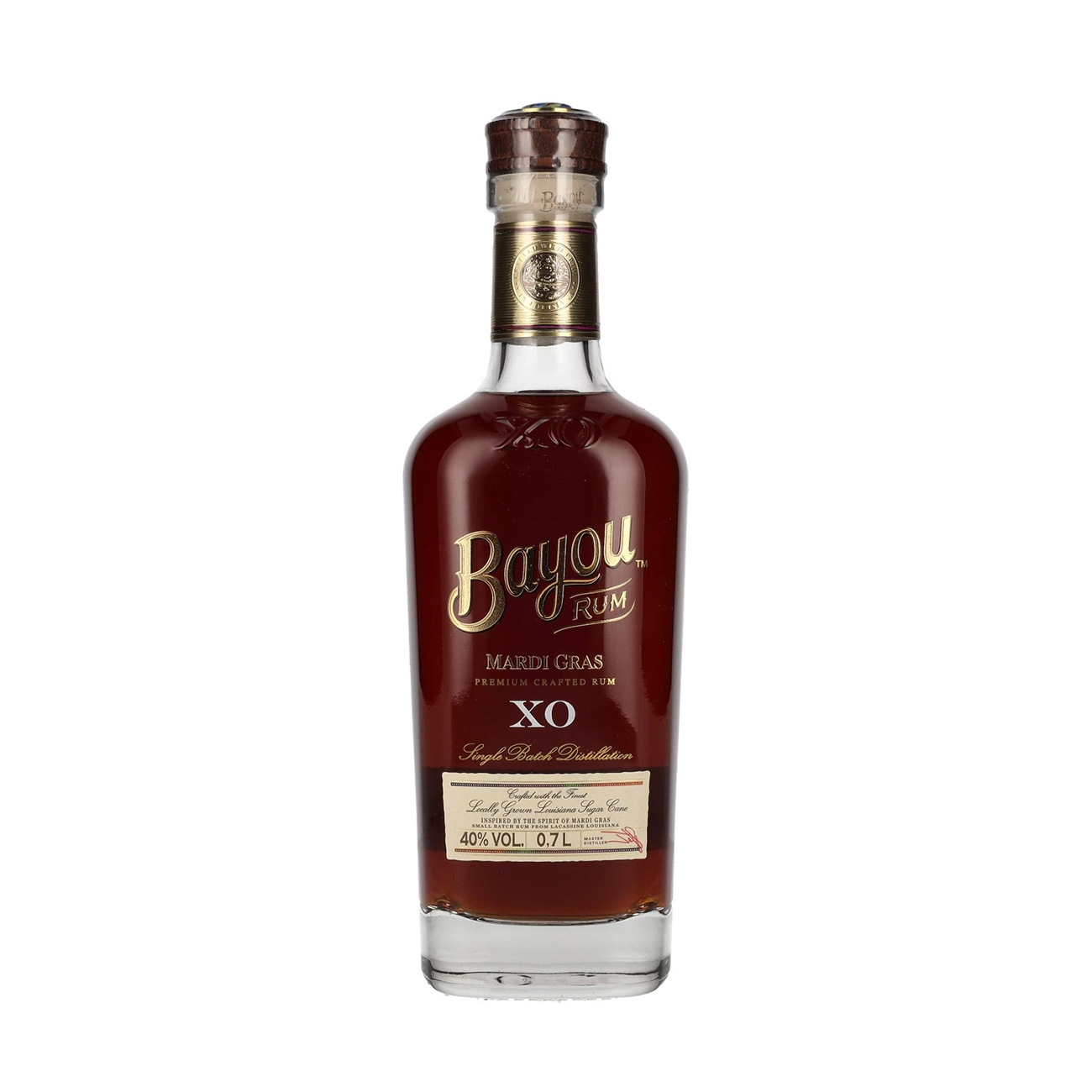 Bayou PREMIUM AGED RUM Xo Mardi Gras  700 ml