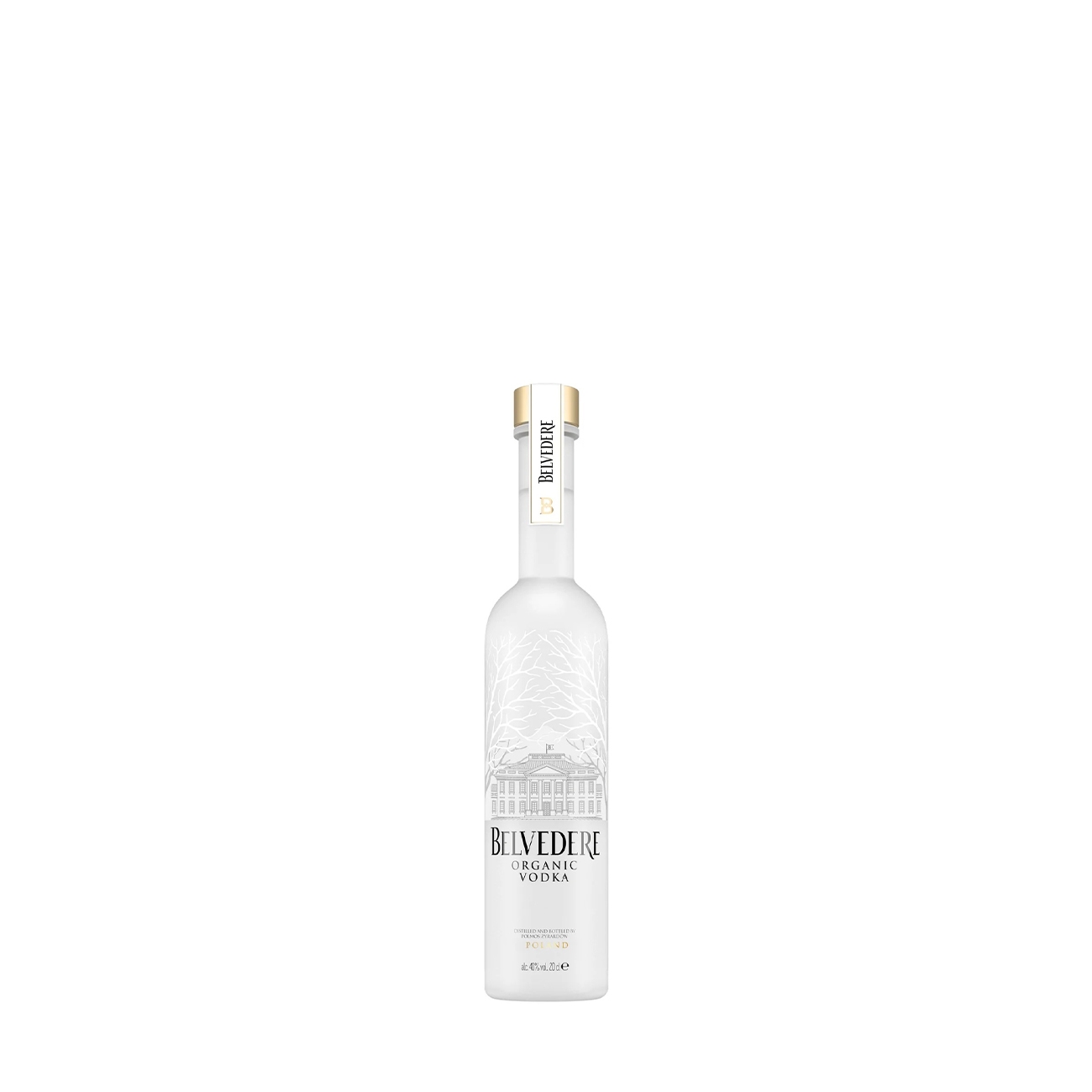 Belvedere  NON FLAVOURED Organic Vodka 200 ml