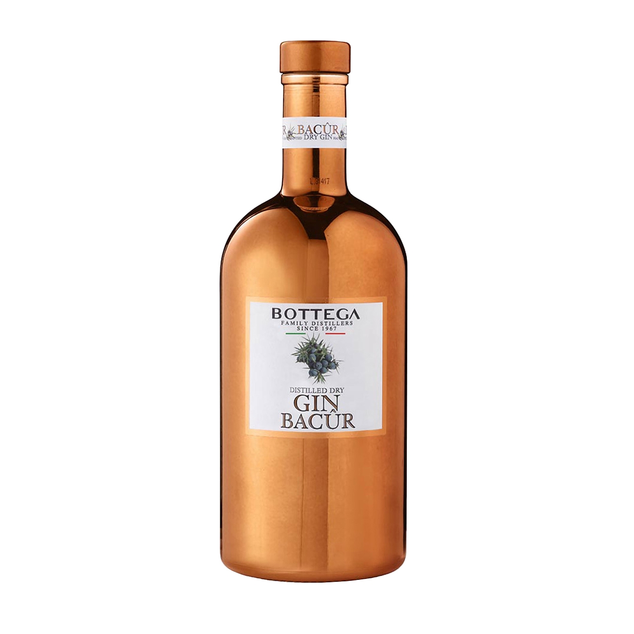 Bottega  DRY GIN Bacur Gin 1000 ml