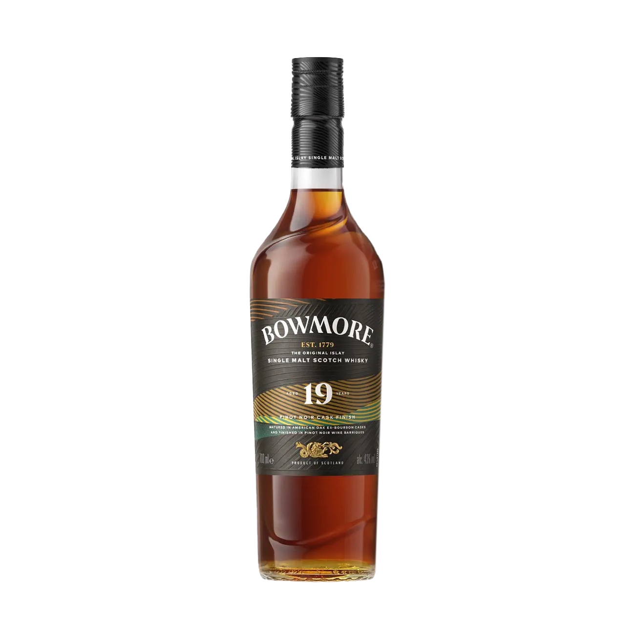 Bowmore  SINGLE MALT 19 Years Old Pinot Noir Cask Finish 700 ml