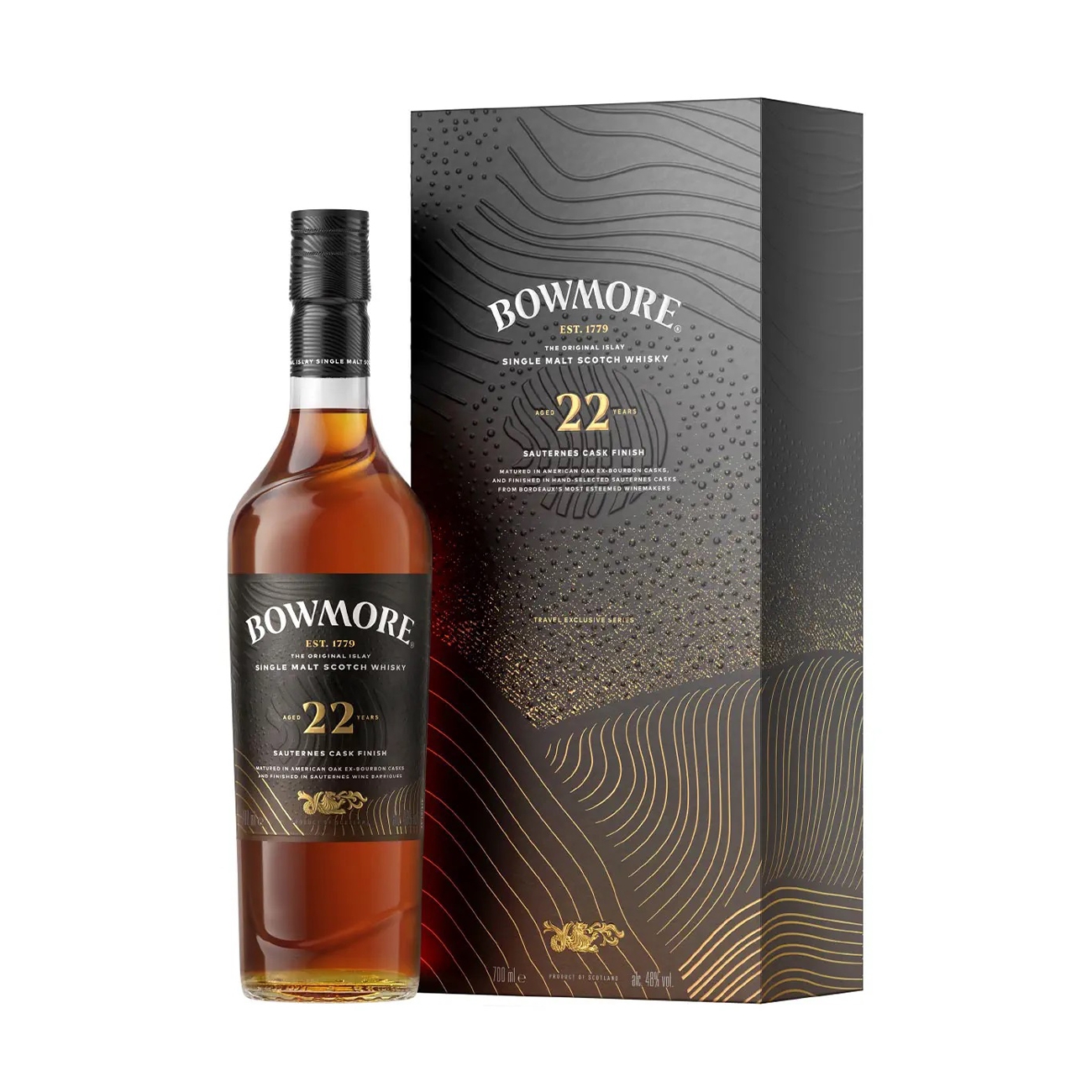 Bowmore  SINGLE MALT 22 Years Old Sauternes Cask Finish 700 ml