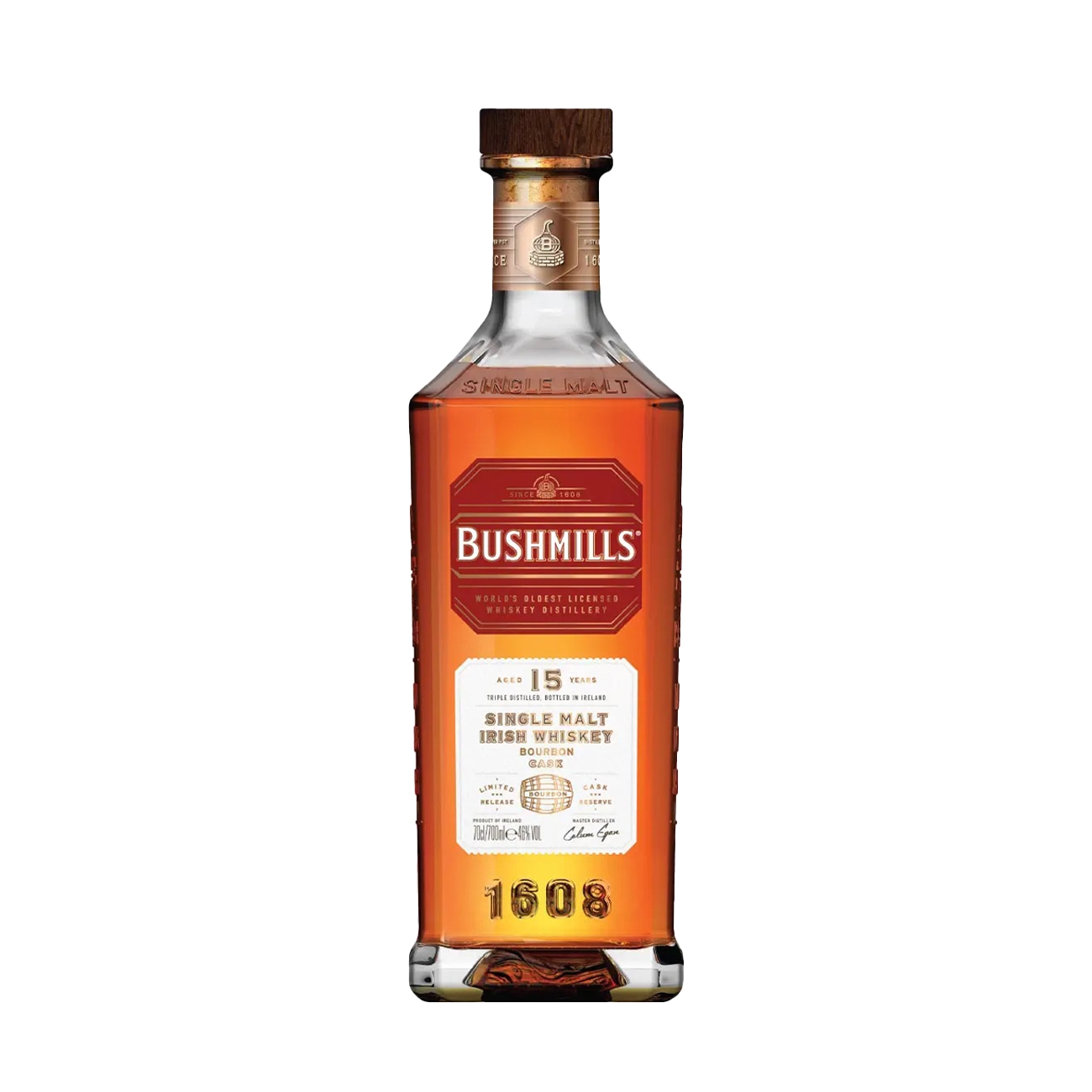 Bushmills  SINGLE MALT 15 Years Old  700 ml