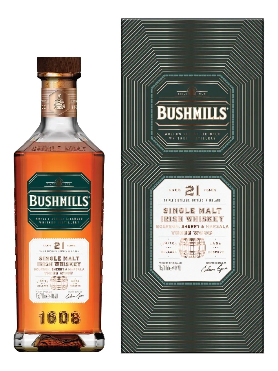 Bushmills  SINGLE MALT 21 Years Old 700 ml