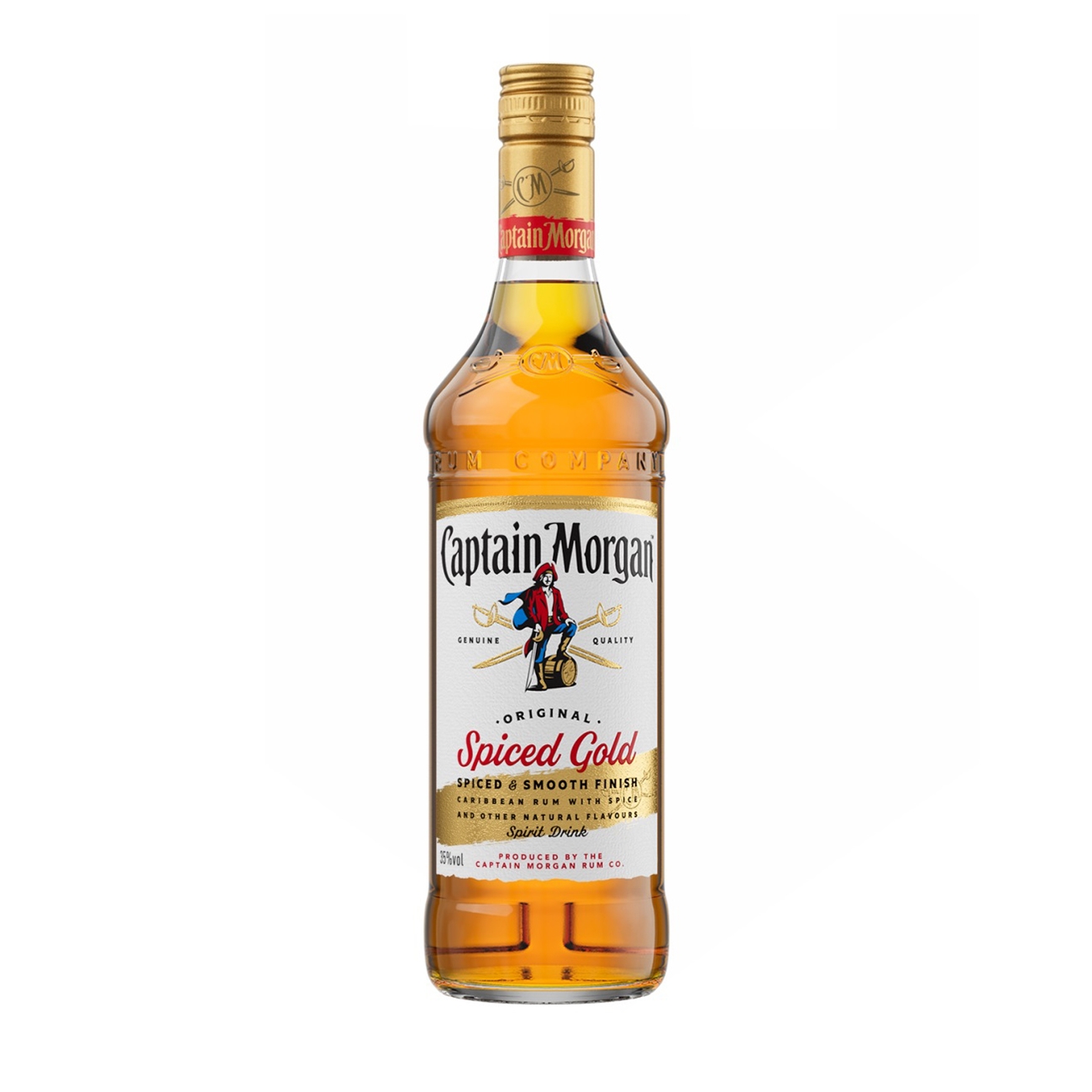 Captain Morgan  FLAVOURED AND SPICED RUM Spiced Rum 1000 ml