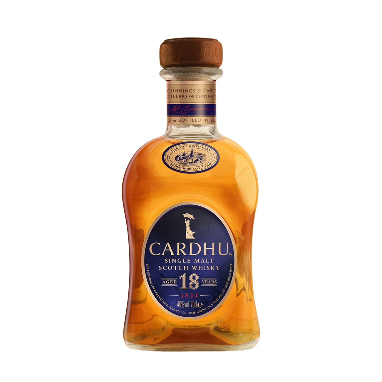 Cardhu SINGLE MALT 18 Years Old Scotch Whisky 700 ml