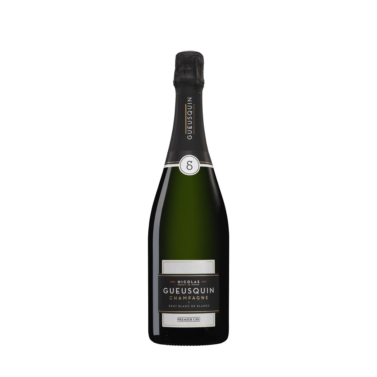 Champagne Nicolas Gueusquin BRUT Blanc De Blancs 750 ml