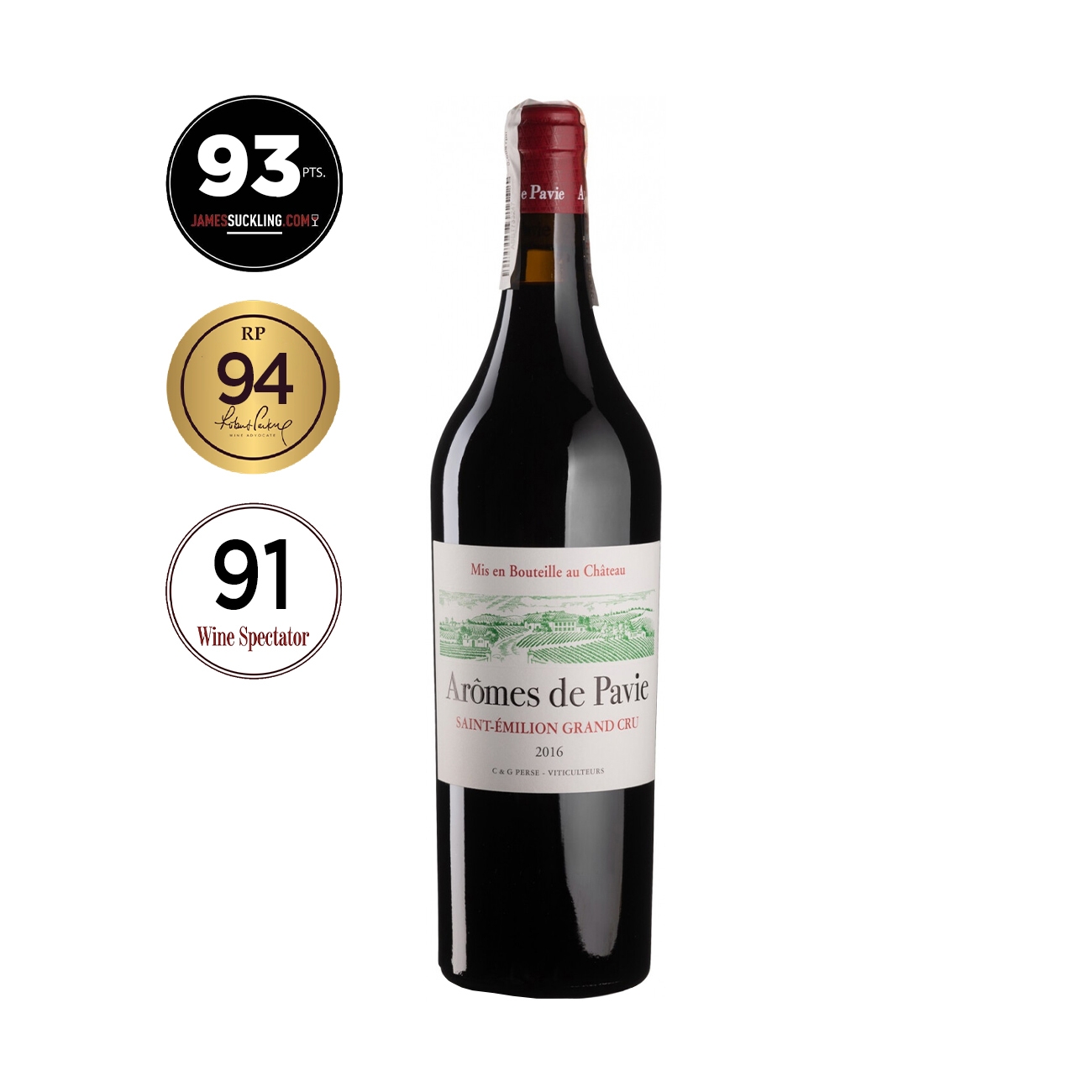 Chateau Pavie SEC Aromes De Pavie Saint-Emilion Grand Cru 2016 750 ml