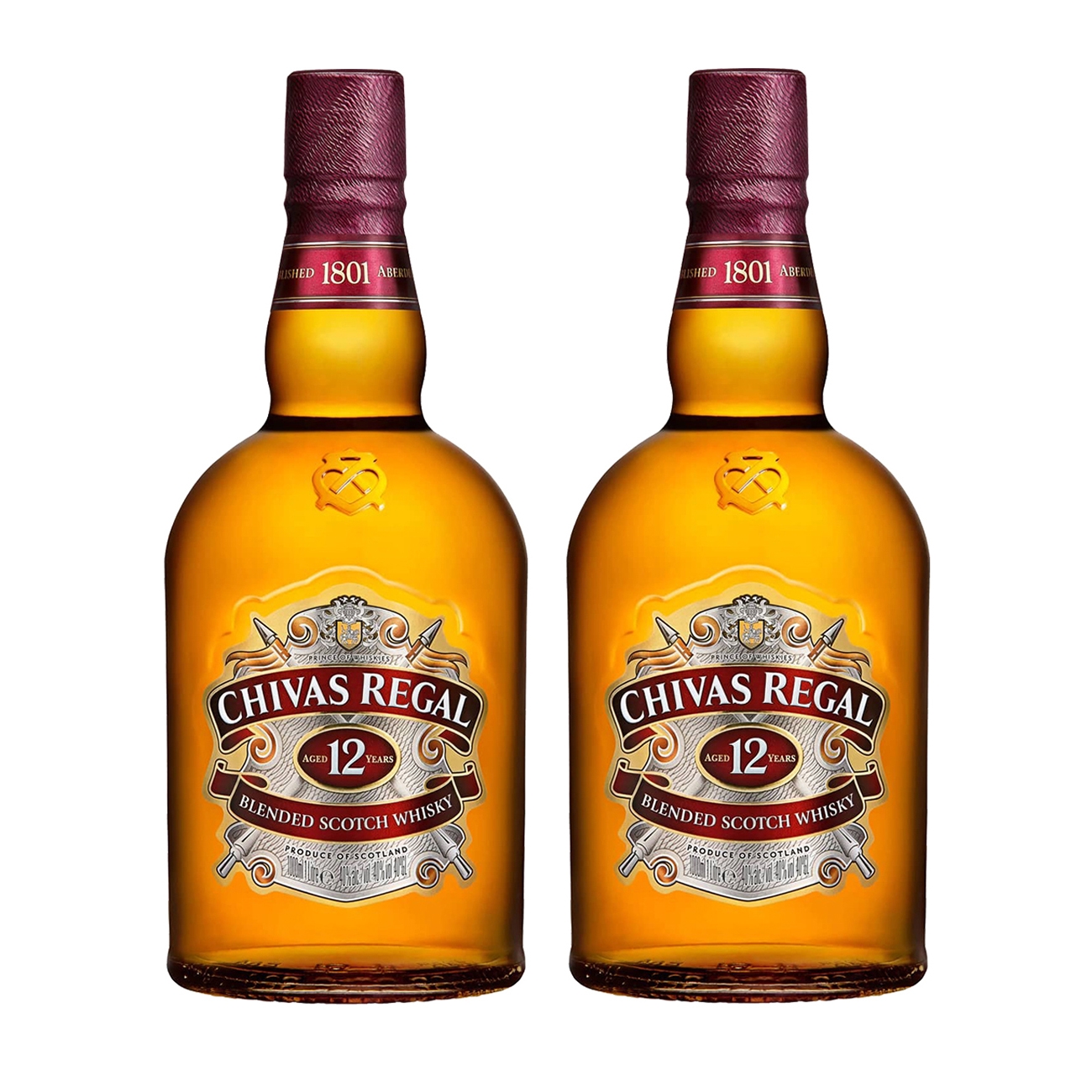 Chivas Regal  BLENDED SCOTCH 12 Year Old Set 2000 ml