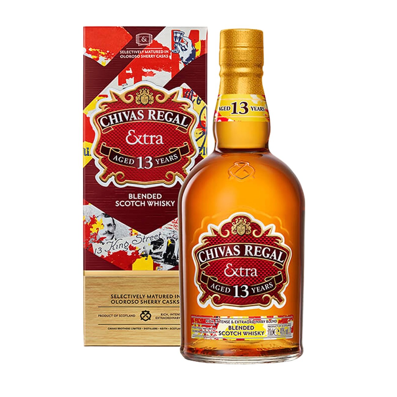 Chivas Regal  BLENDED SCOTCH 13 Year Old Sherry Cask 1000 ml