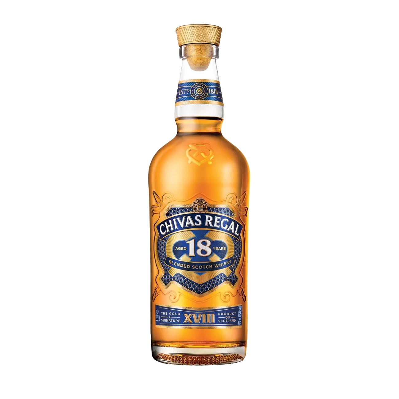 Chivas Regal  BLENDED SCOTCH 18 Years Old 1000 ml