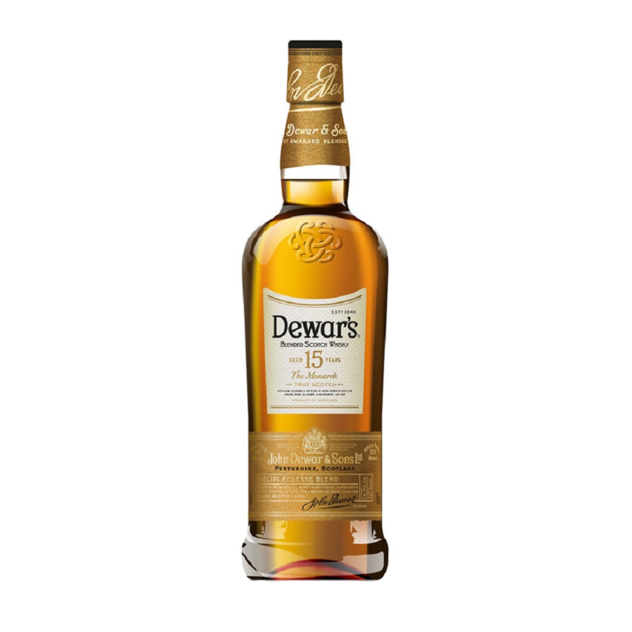 Dewar's  BLENDED SCOTCH 15 Years Old 1000 ml