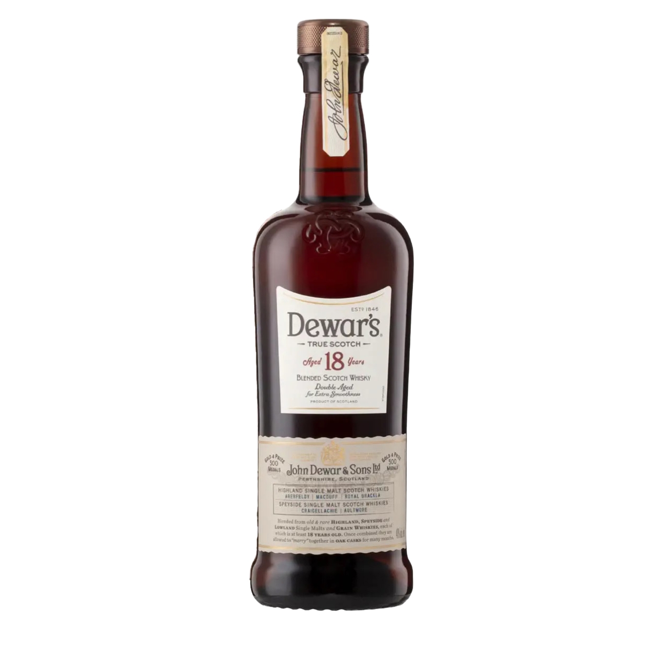 Dewar's  BLENDED SCOTCH 18 Year Old 1000 ml