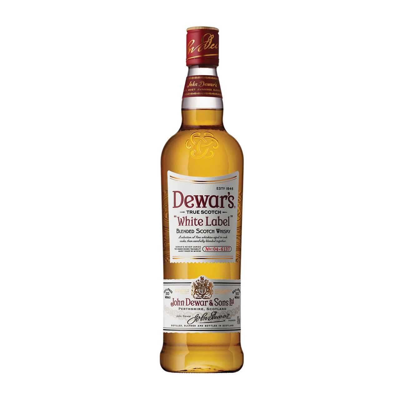 Dewar's  BLENDED SCOTCH White Label 1000 ml