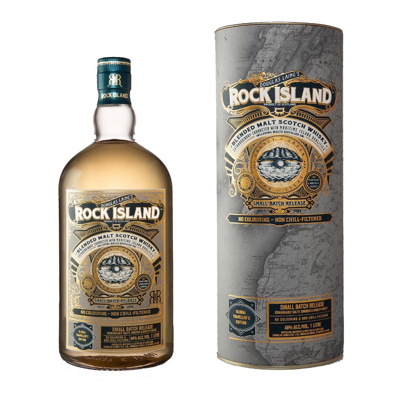 Douglas Laing BLENDED MALT Rock Island Global Traveller's Edition 1000 ml