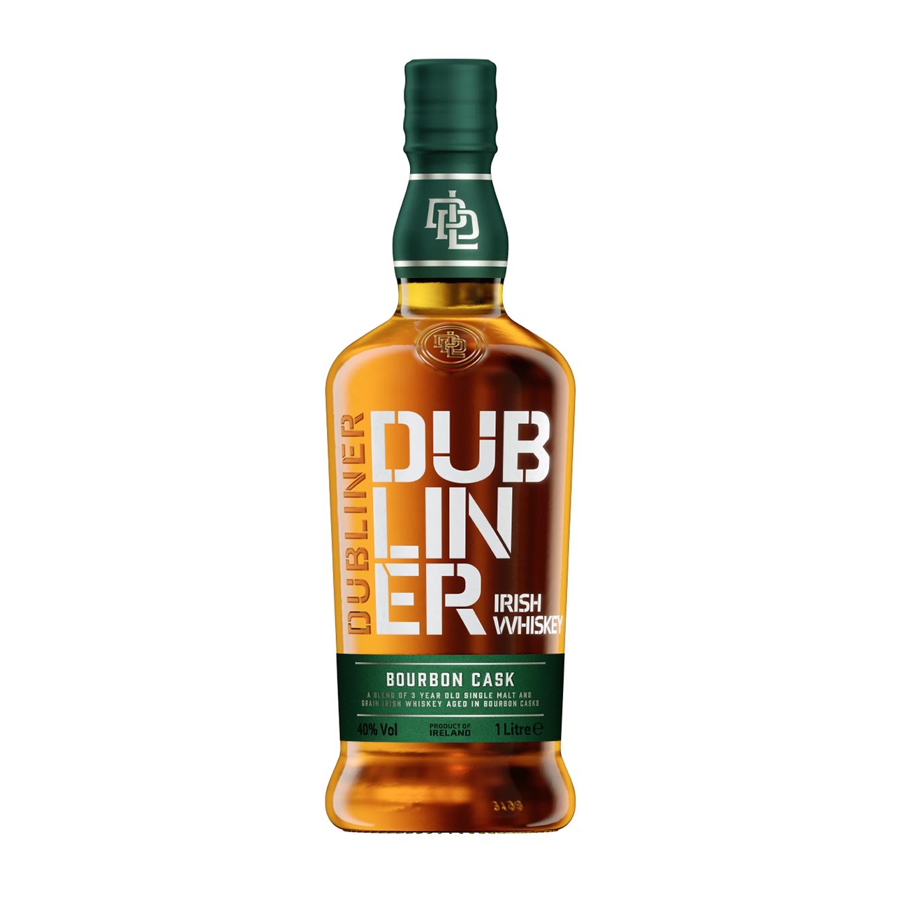 Dubliner IRISH BLEND Bourbon Blended Irish Whiskey 1000 ml