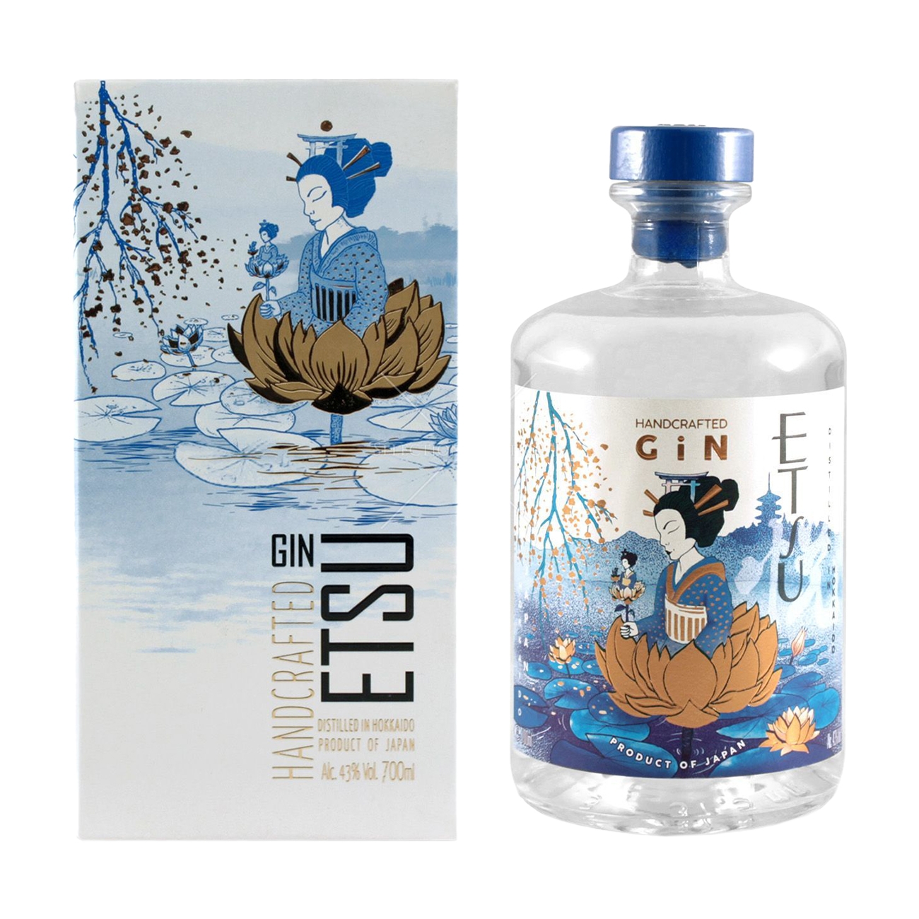 Etsu JAPANESE GIN Original Handcrafted Gin 700 ml