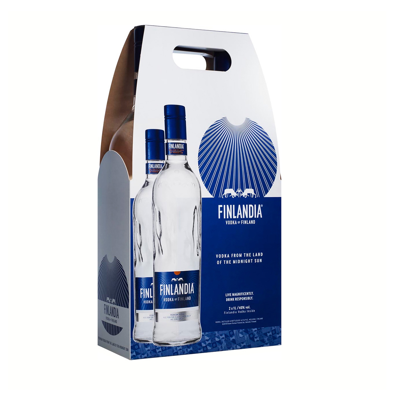 Finlandia  NON FLAVOURED Vodka 2000 ml