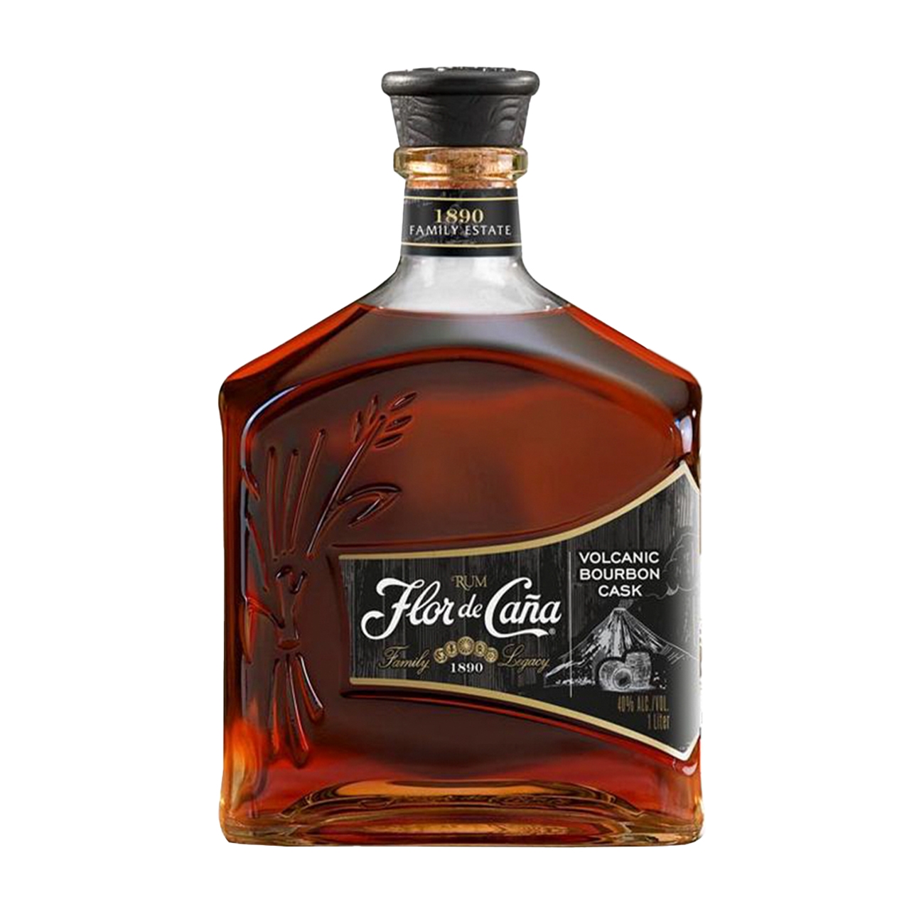 Flor de Cana VINTAGE RUM Volcanic Bourbon Cask 1000 ml