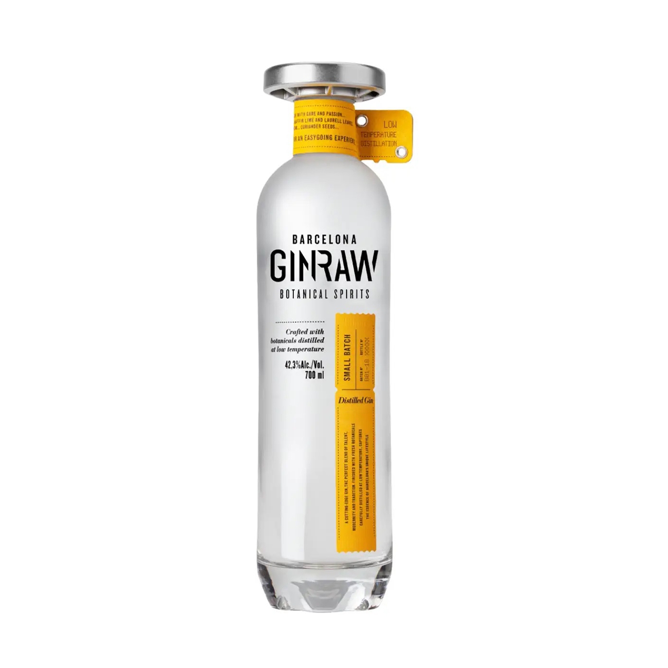 Ginraw MEDITEREANEAN GIN Botanical Gin 700 ml