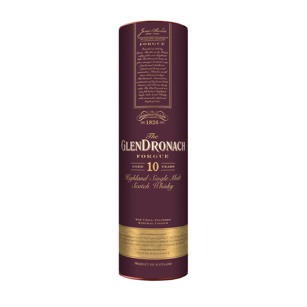 GlenDronach SINGLE MALT Forgue 10 Year Old 1000 ml