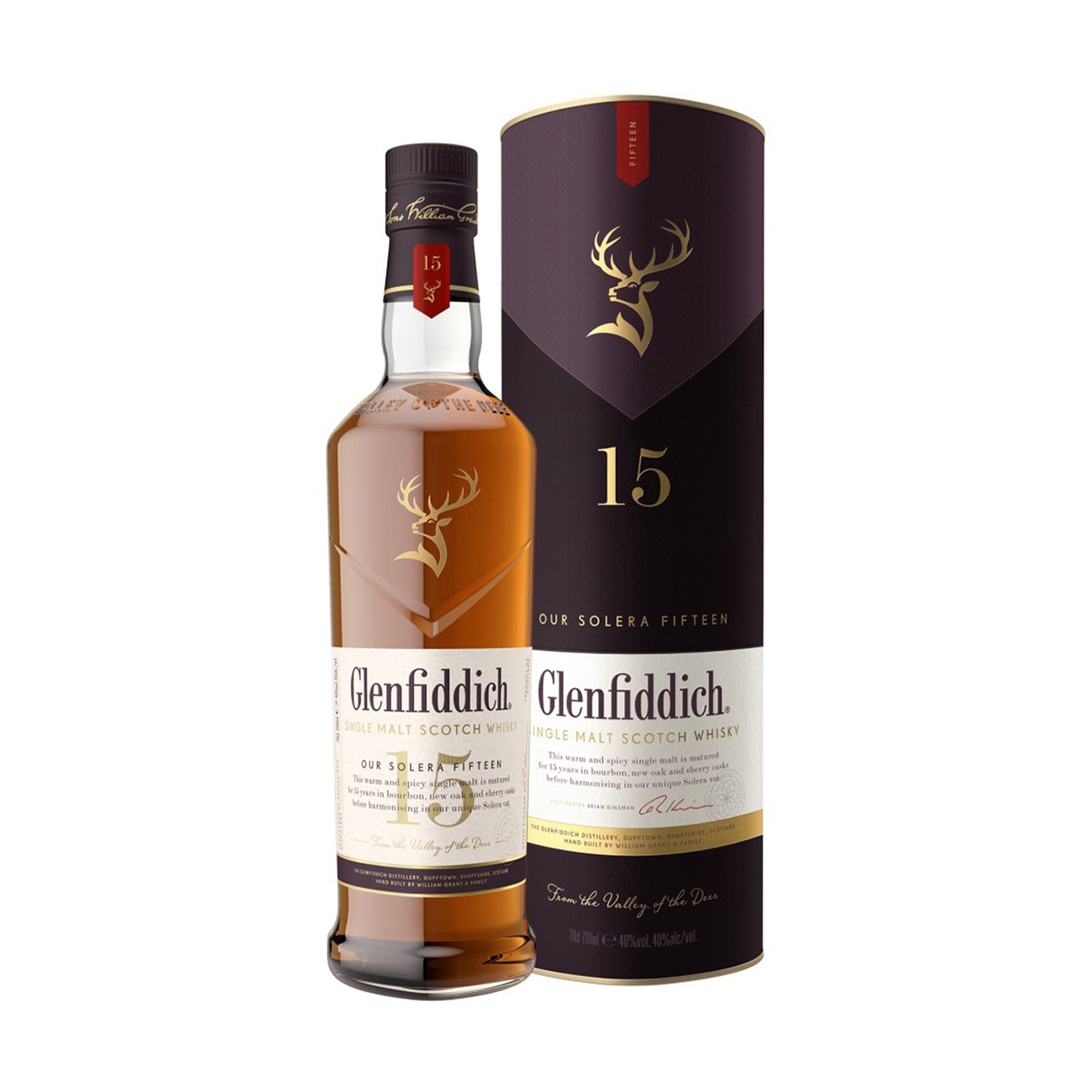 Glenfiddich  SINGLE MALT 15 Year Old Solera Reserve 700 ml