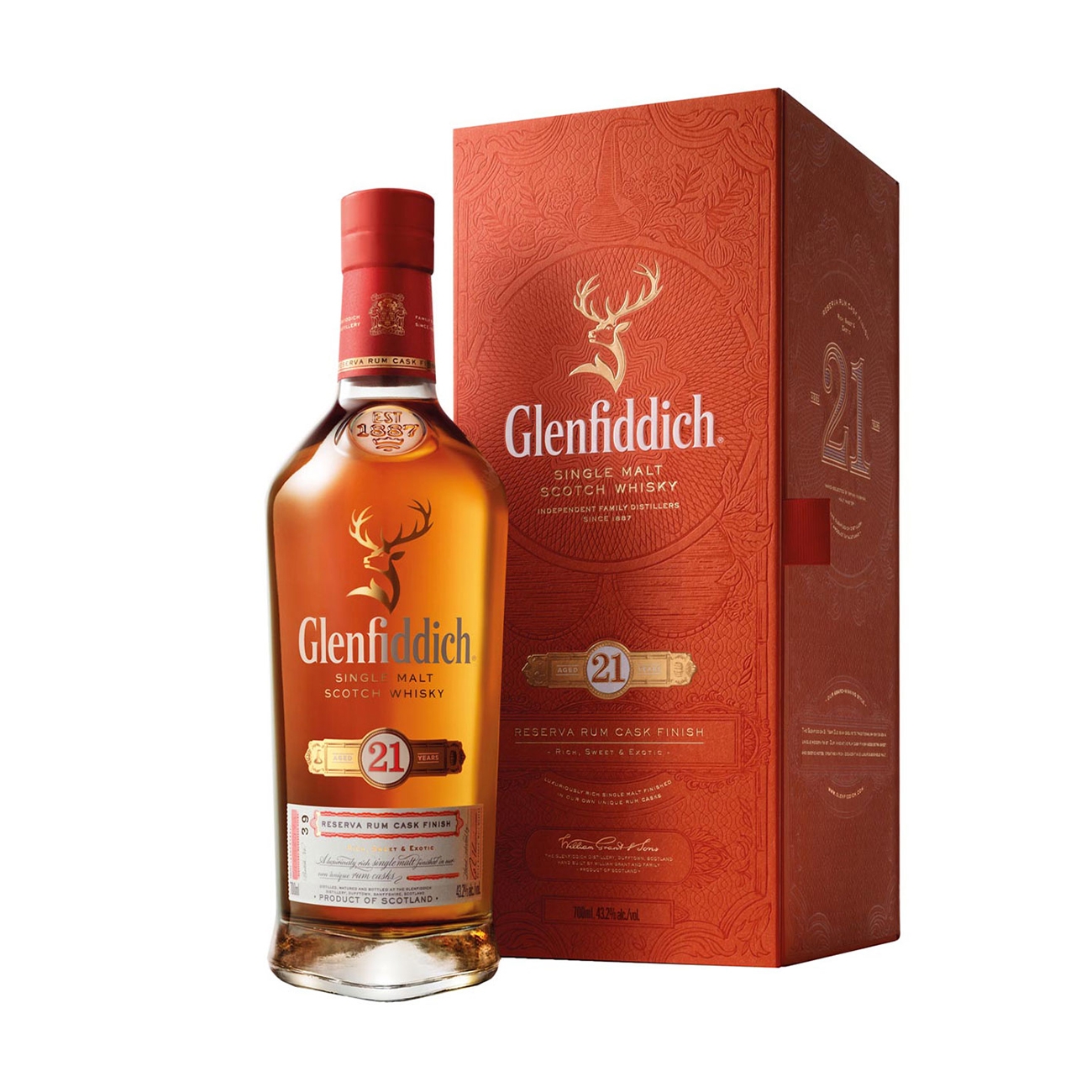 Glenfiddich  SINGLE MALT Grand Reserve 21 Years Old 700 ml