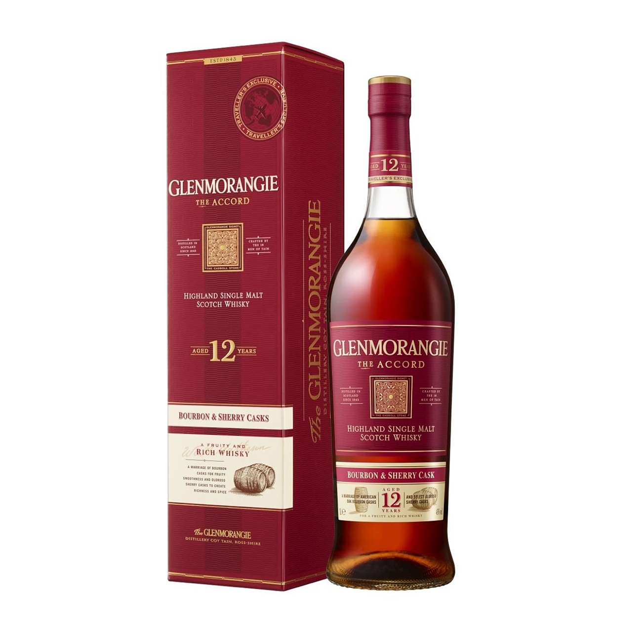 Glenmorangie  SINGLE MALT The Accord 12 Year Old 1000 ml