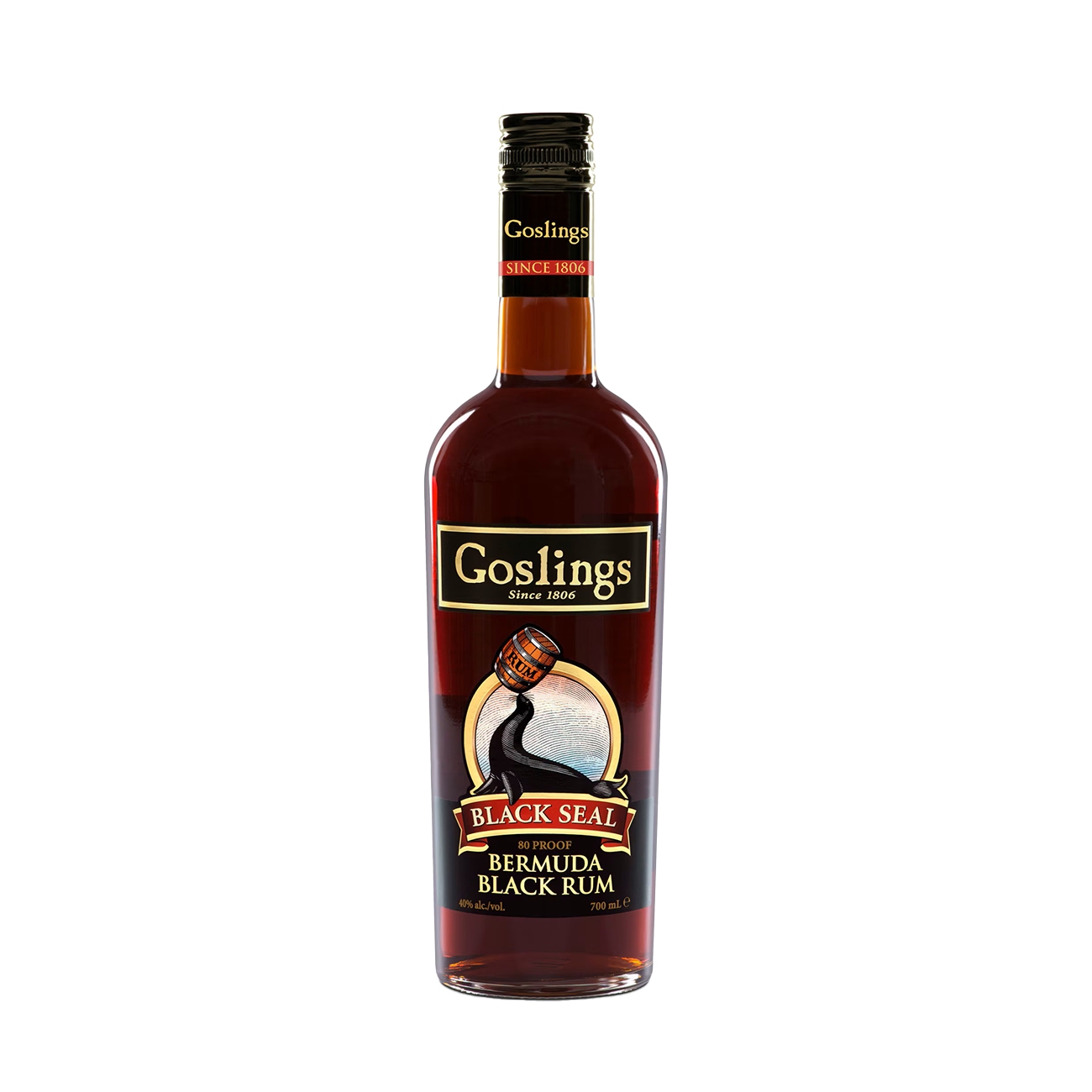 Goslings BLACK RUM Black Seal 700 ml