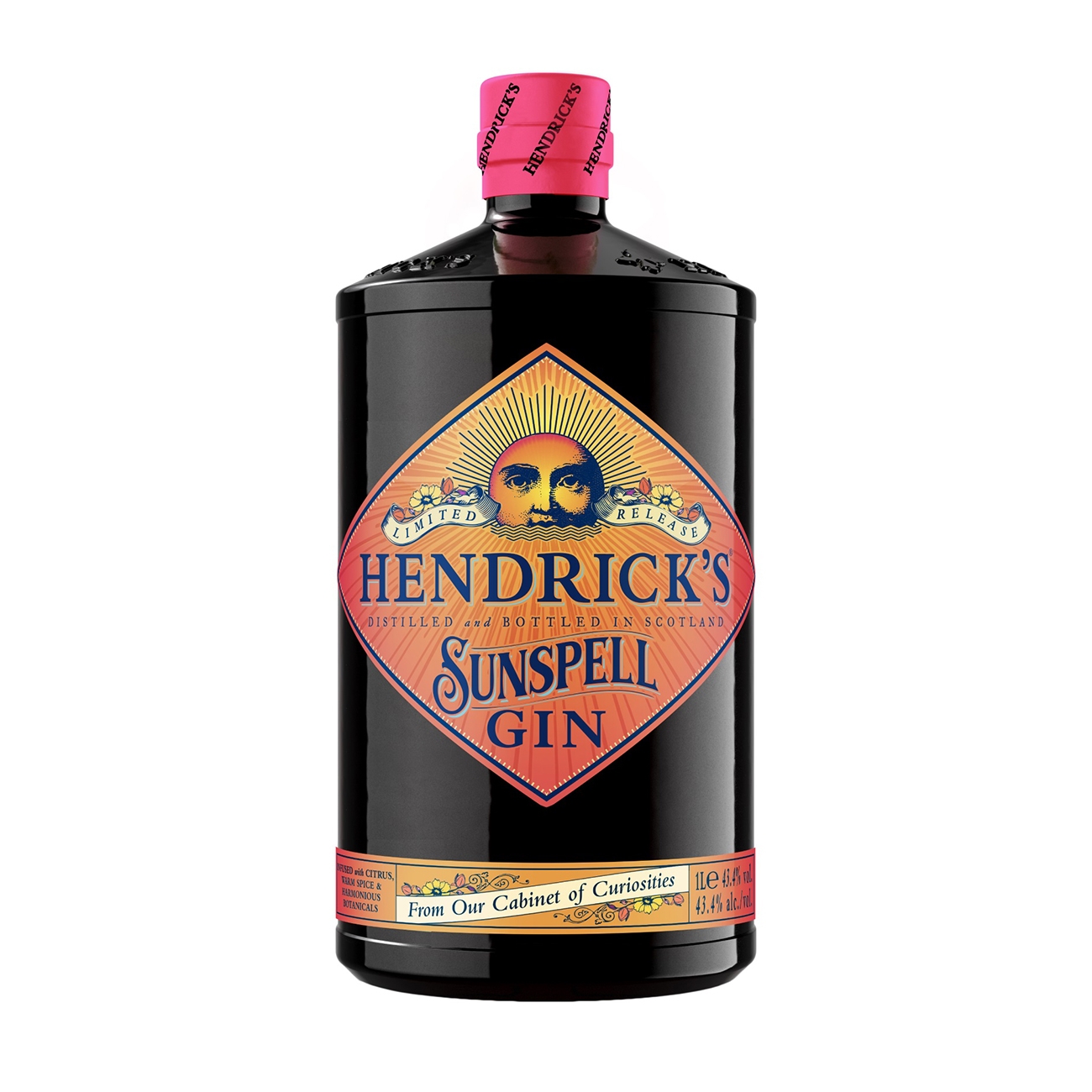 Hendrick's LONDON DRY GIN Sunspell 1000 ml