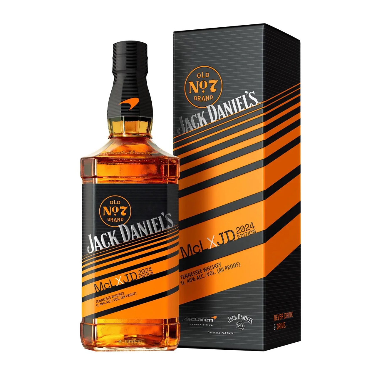 Jack Daniel's TENNESSEE  Black Label McLaren Edition 1000 ml