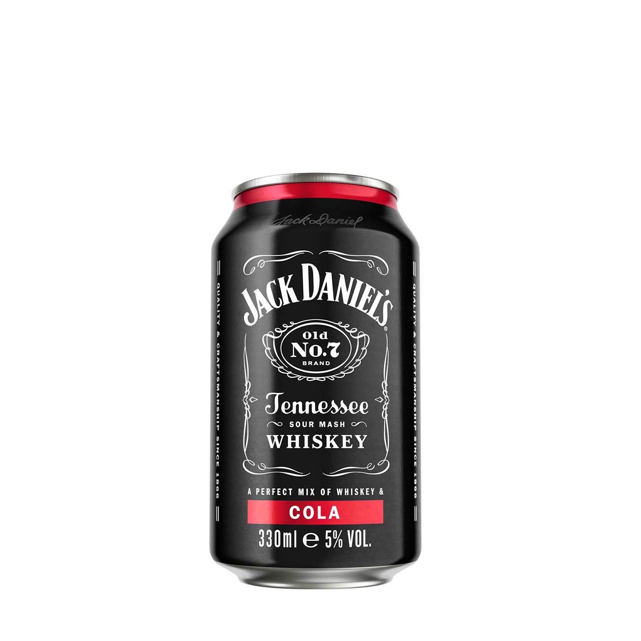 Jack Daniel's TENNESSEE  Tennessee Whiskey Cola 330 ml