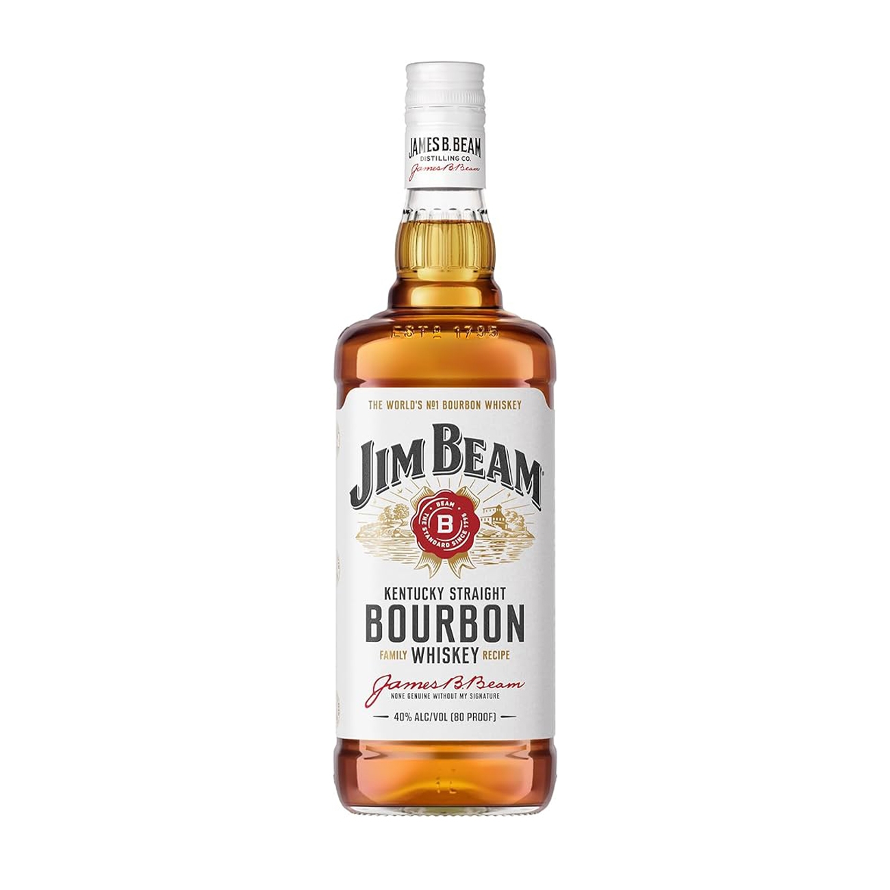 Jim Beam BOURBON  Kentucky Straight Bourbon 1000 ml