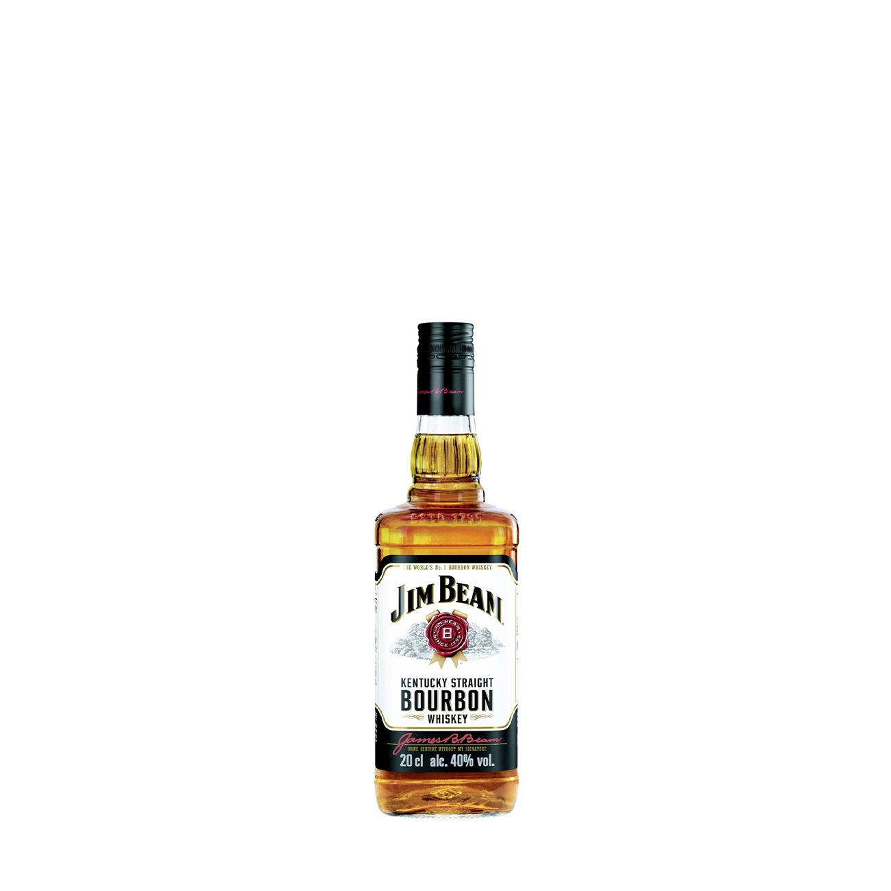 Jim Beam BOURBON  Kentucky Straight Bourbon  200 ml