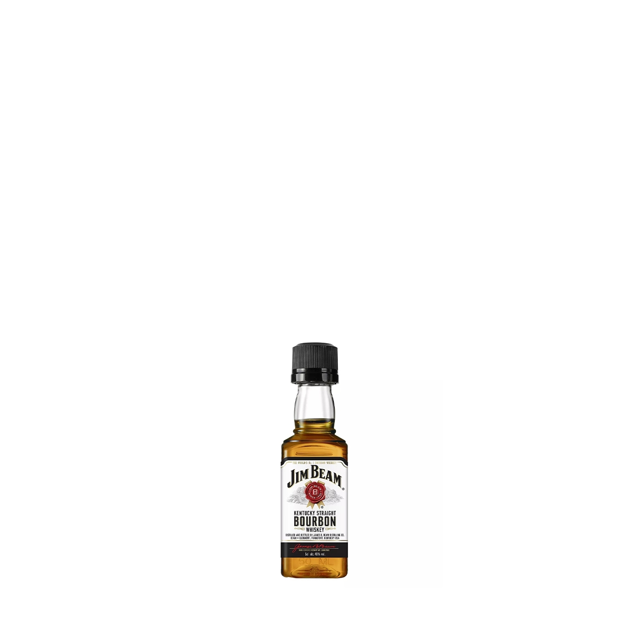 Jim Beam BOURBON  Kentucky Straight Bourbon  50 ml