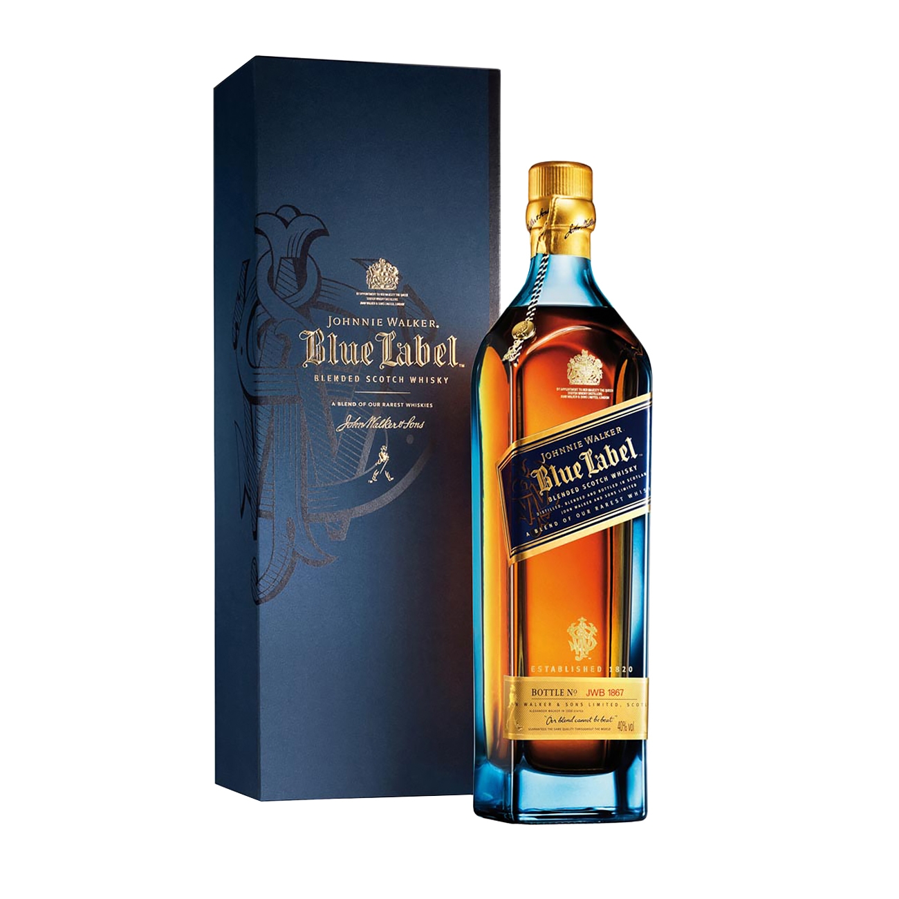 Johnnie Walker  BLENDED SCOTCH Blue Label 1000 ml