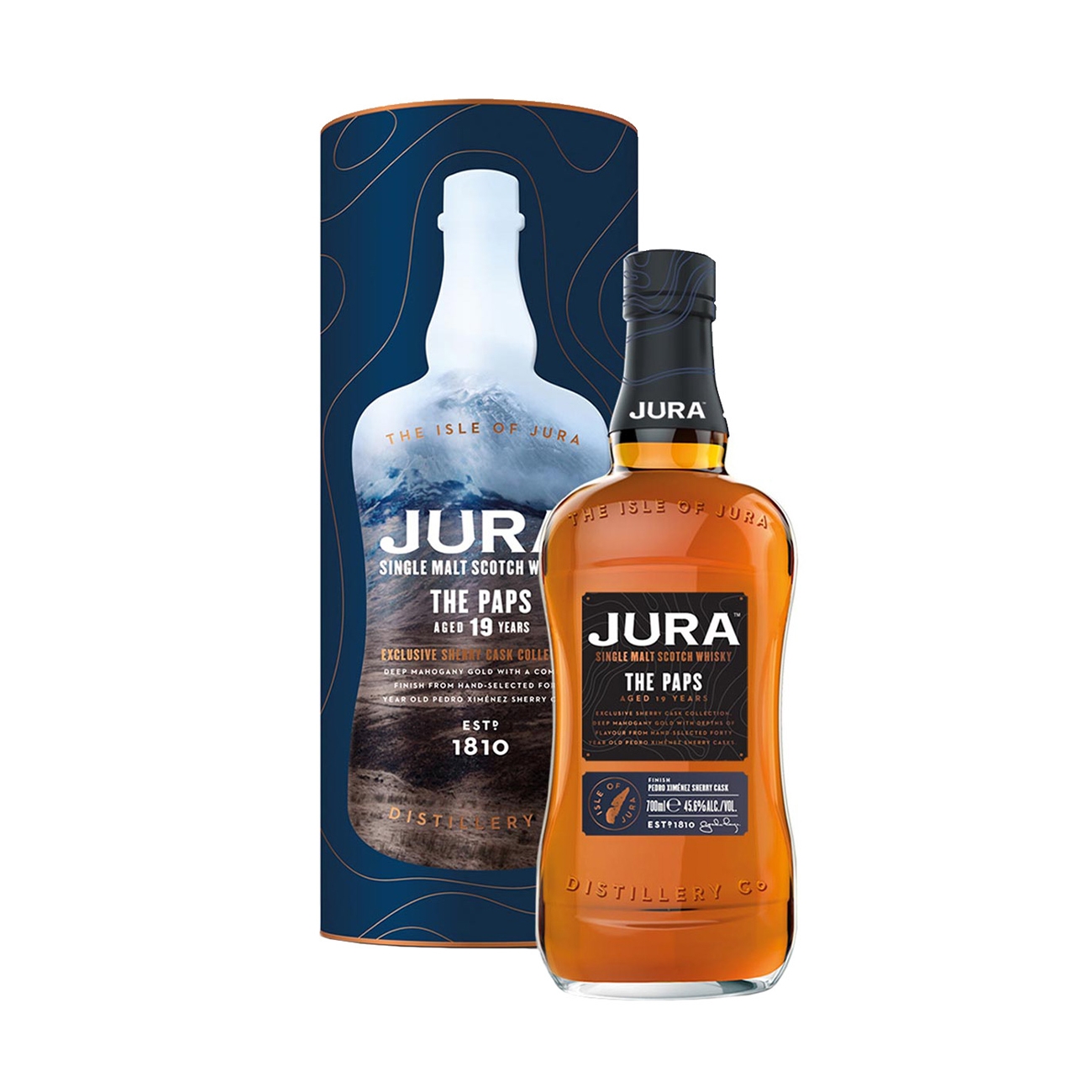 Jura SINGLE MALT The Paps 19 Year Old 700 ml