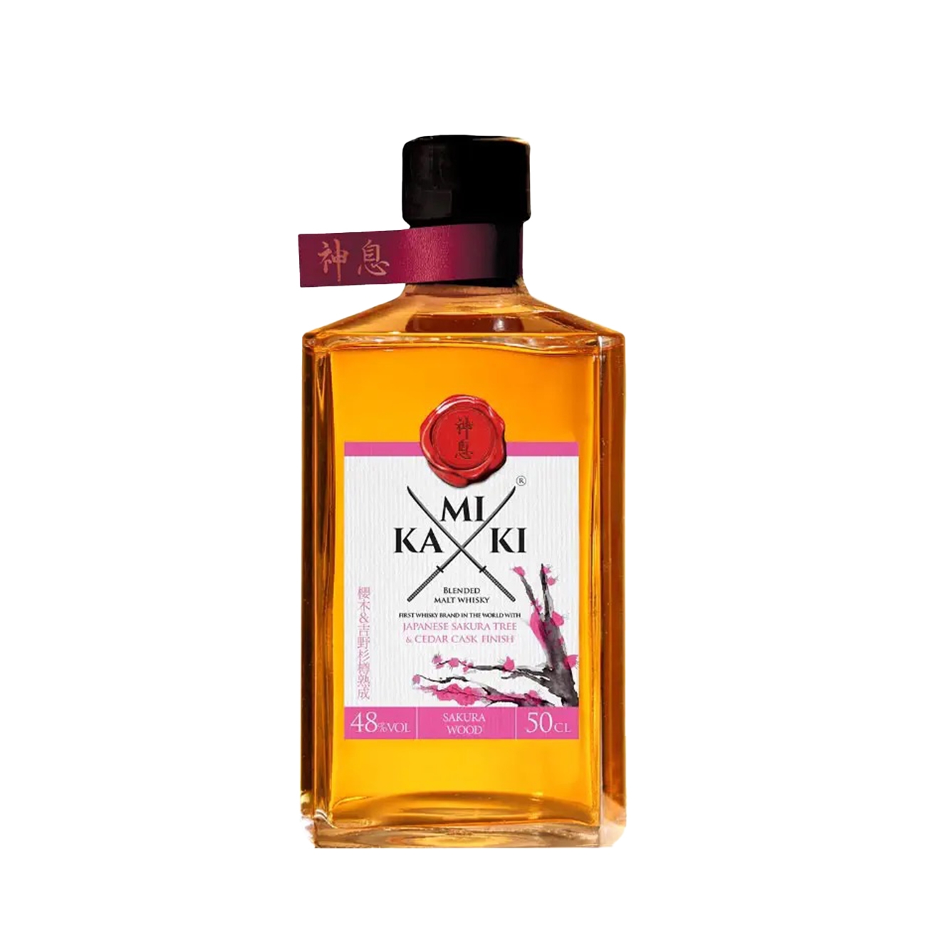 Kamiki BLENDED Sakura Malt Whisky 500 ml