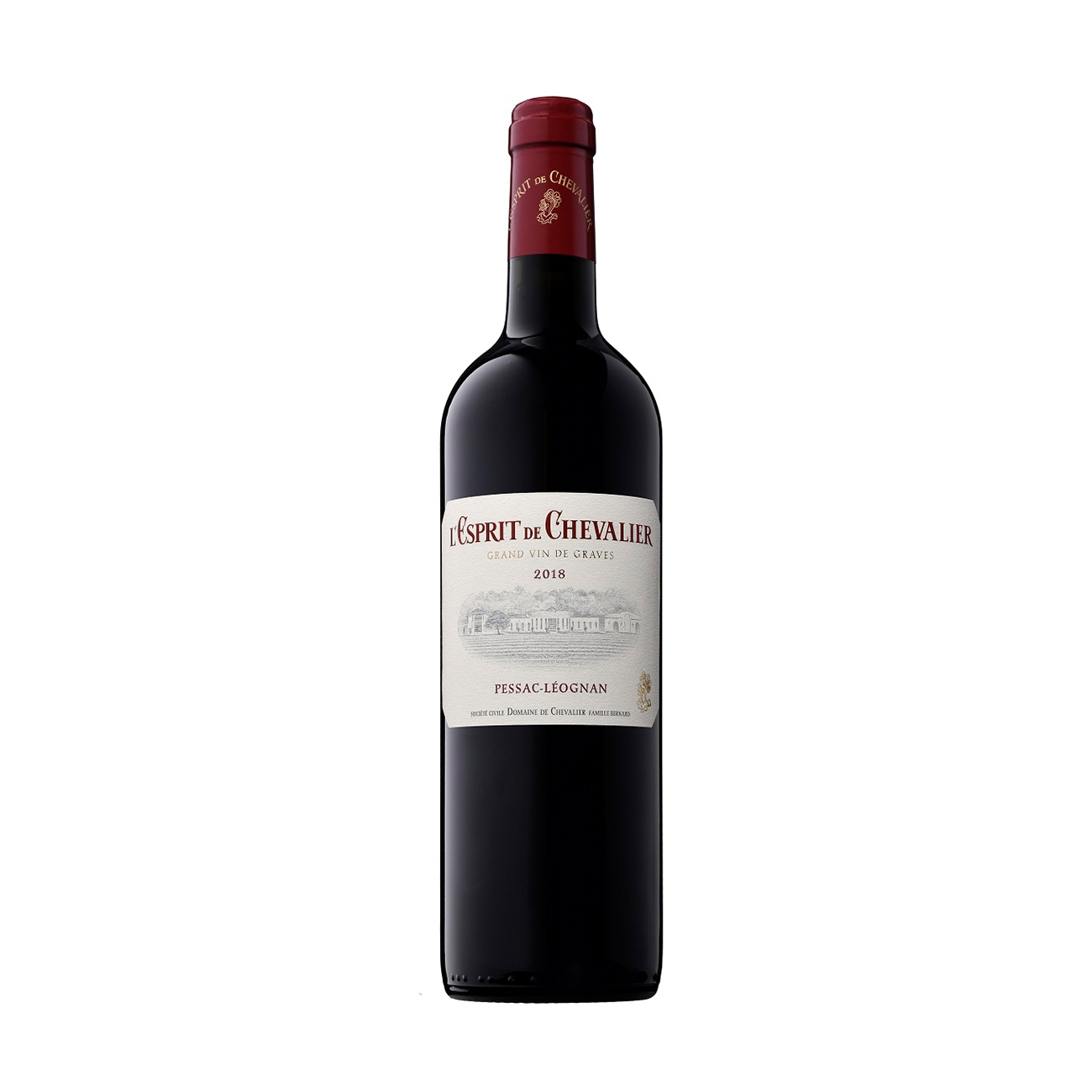 L'Esprit de Chevalier SEC Rouge Pessac Leognan 2018 750 ml