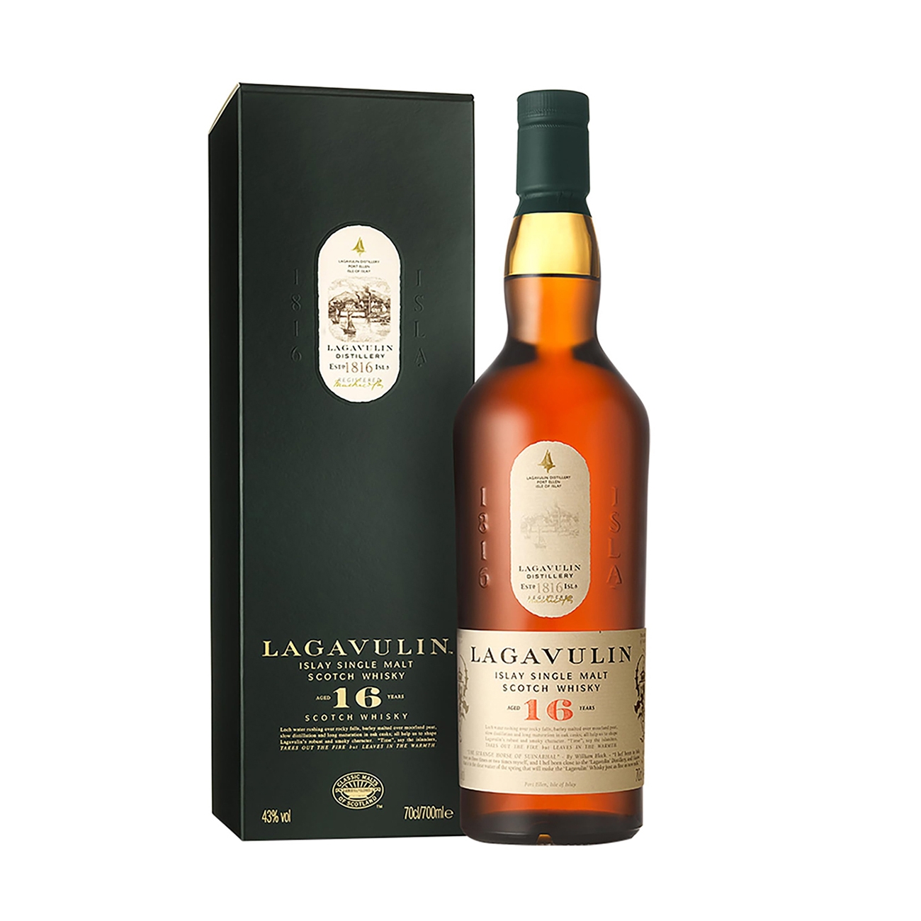 LAGAVULIN SINGLE MALT 16 Years Old 700 ml