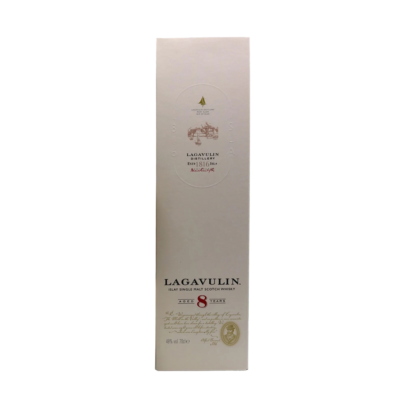 LAGAVULIN SINGLE MALT 8 Year Old Islay Single Malt 700 ml