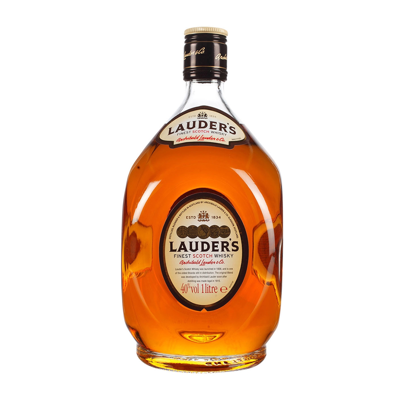 Lauder's BLENDED SCOTCH Finest Scotch Whisky 1000 ml