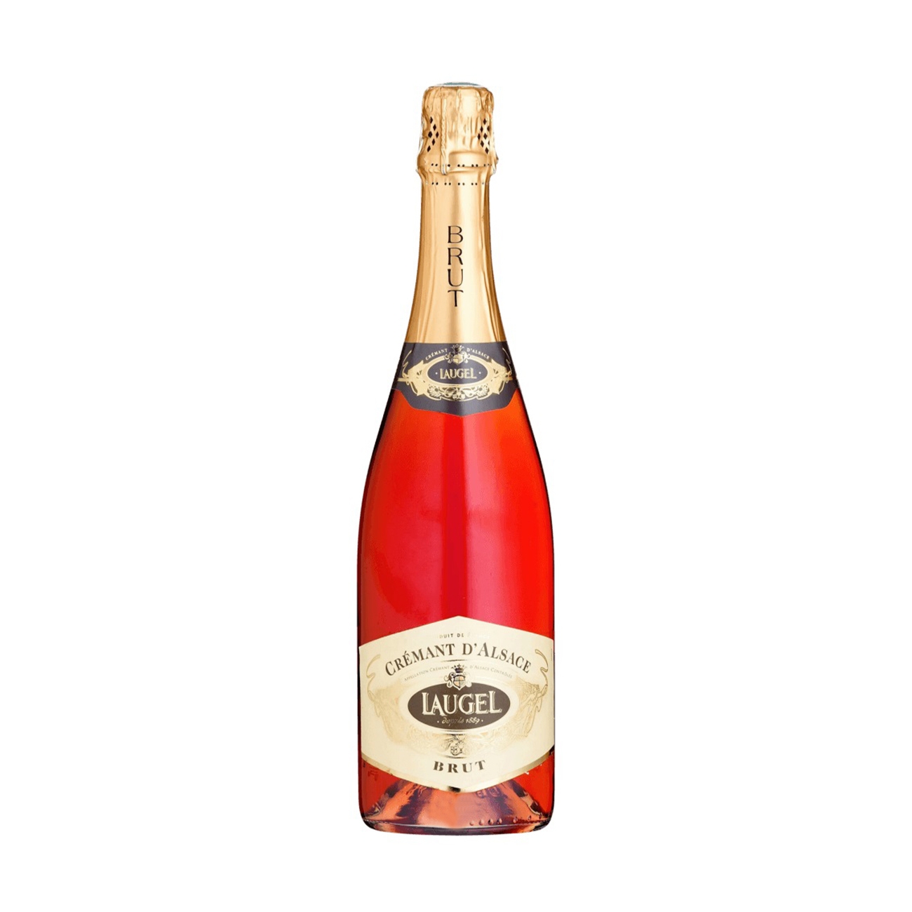 Laugel BRUTT Cremant de Alsace Rose Brut 750 ml